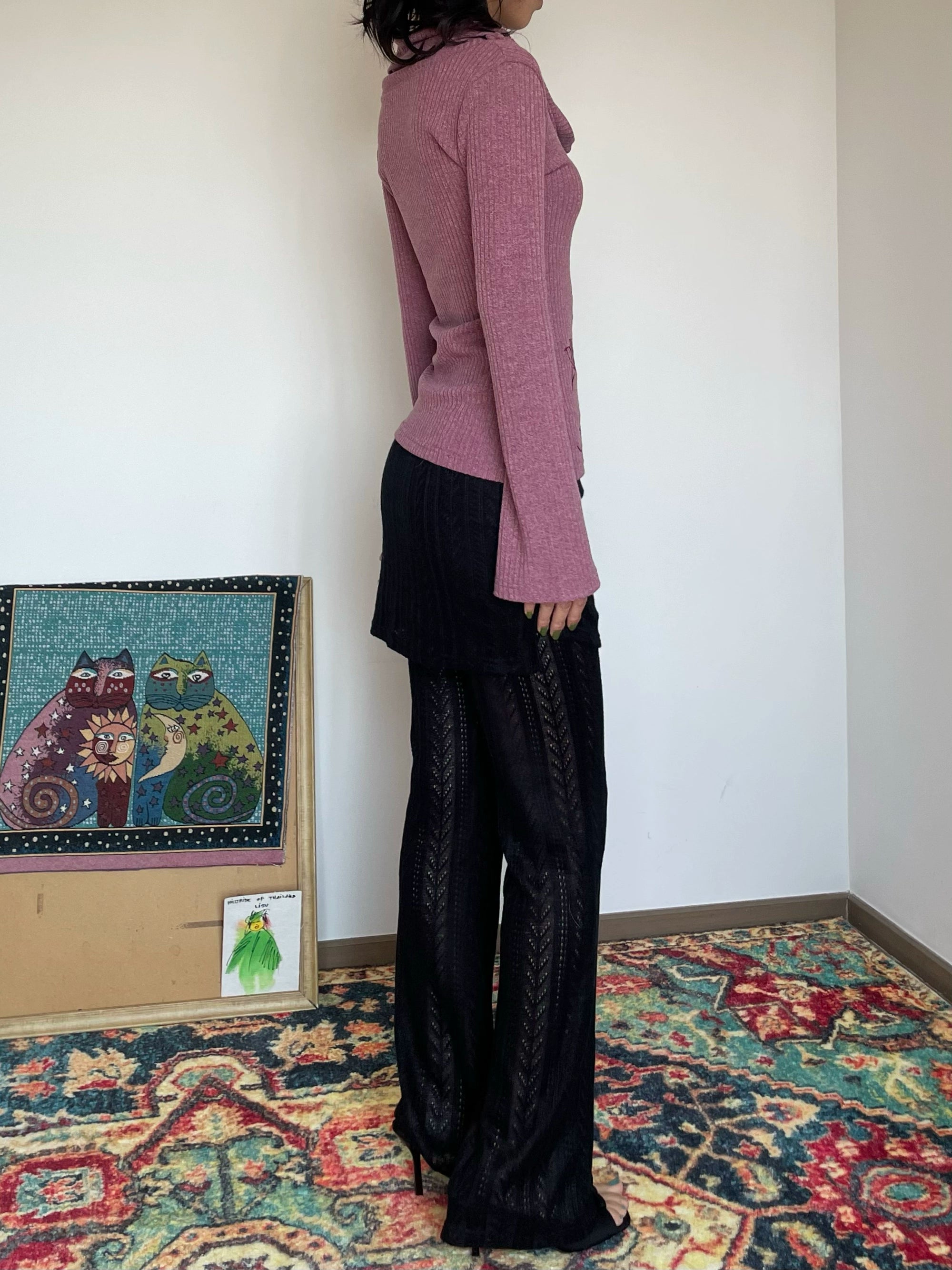 Lotus Cowl Sweater