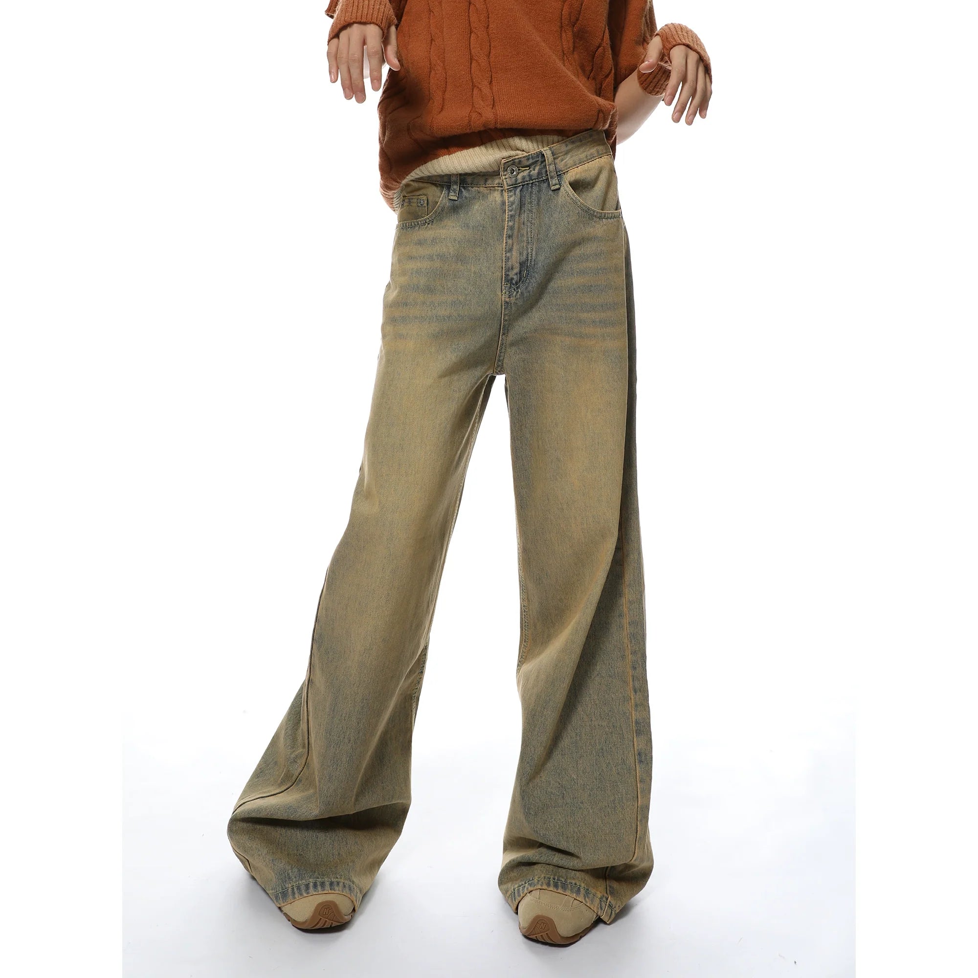 Desert Mirage Wide-Leg Jeans