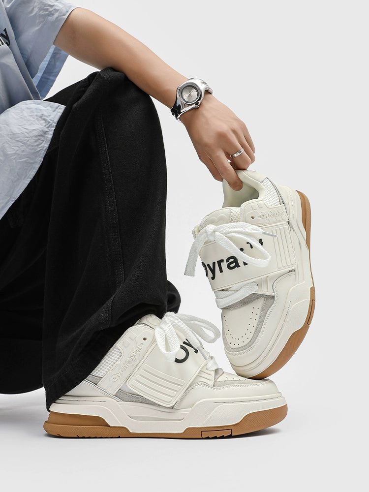 Velcro Sneakers with Gum Sole