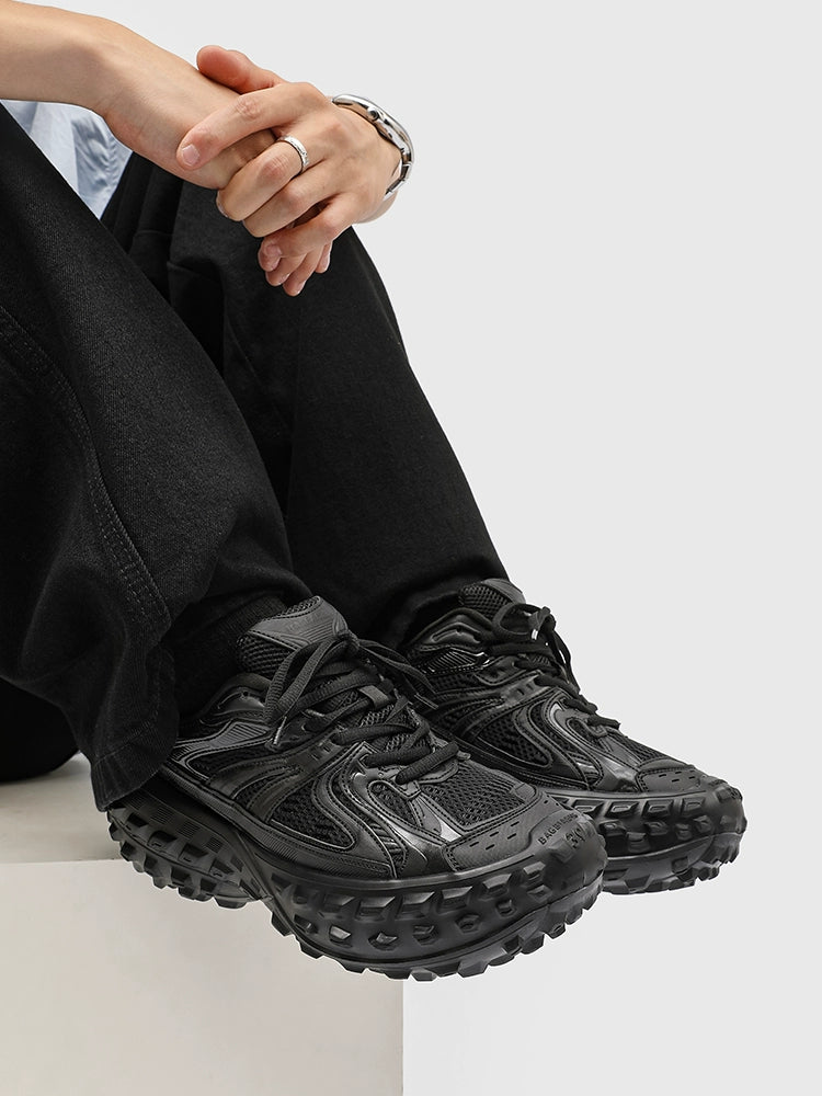 Chunky Sneakers with Rugged Outsoles