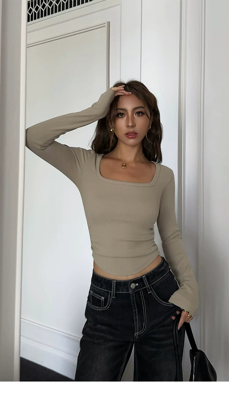 Cloudform Fitted Crop Top