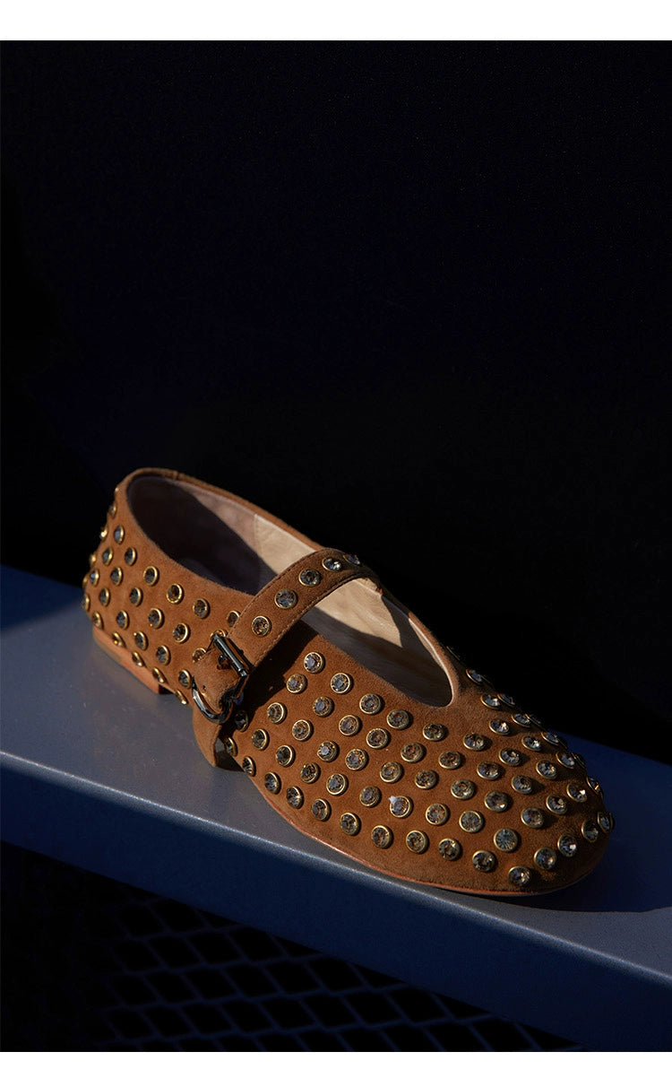 Lambskin Mary Janes