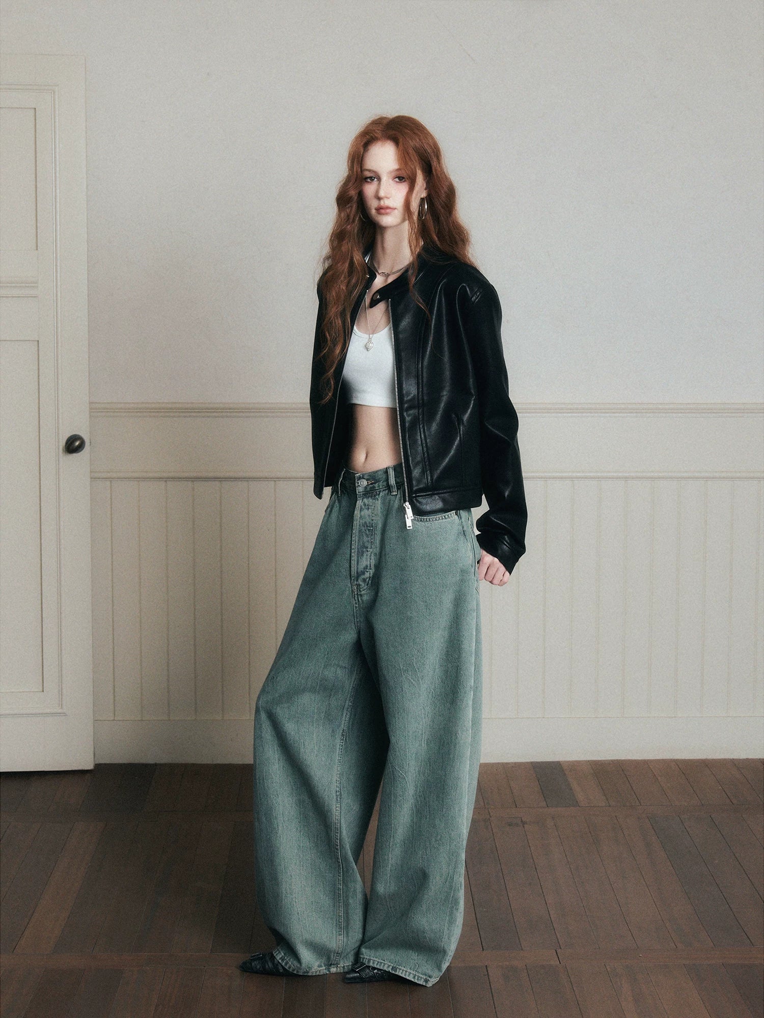 Vintage Drift Wide-Leg Jeans
