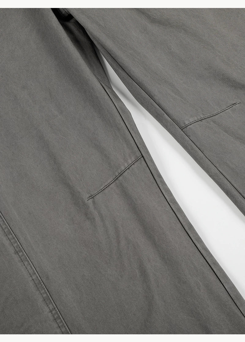 Barrel Wide-Leg Chino Pants
