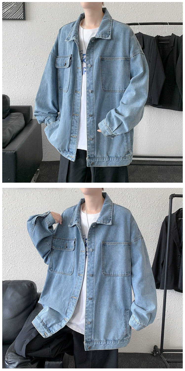 Cargo Denim Jacket