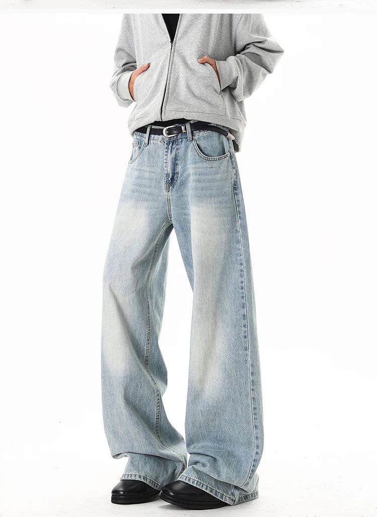 Aurora Fade Relaxed Wide-Leg Jeans