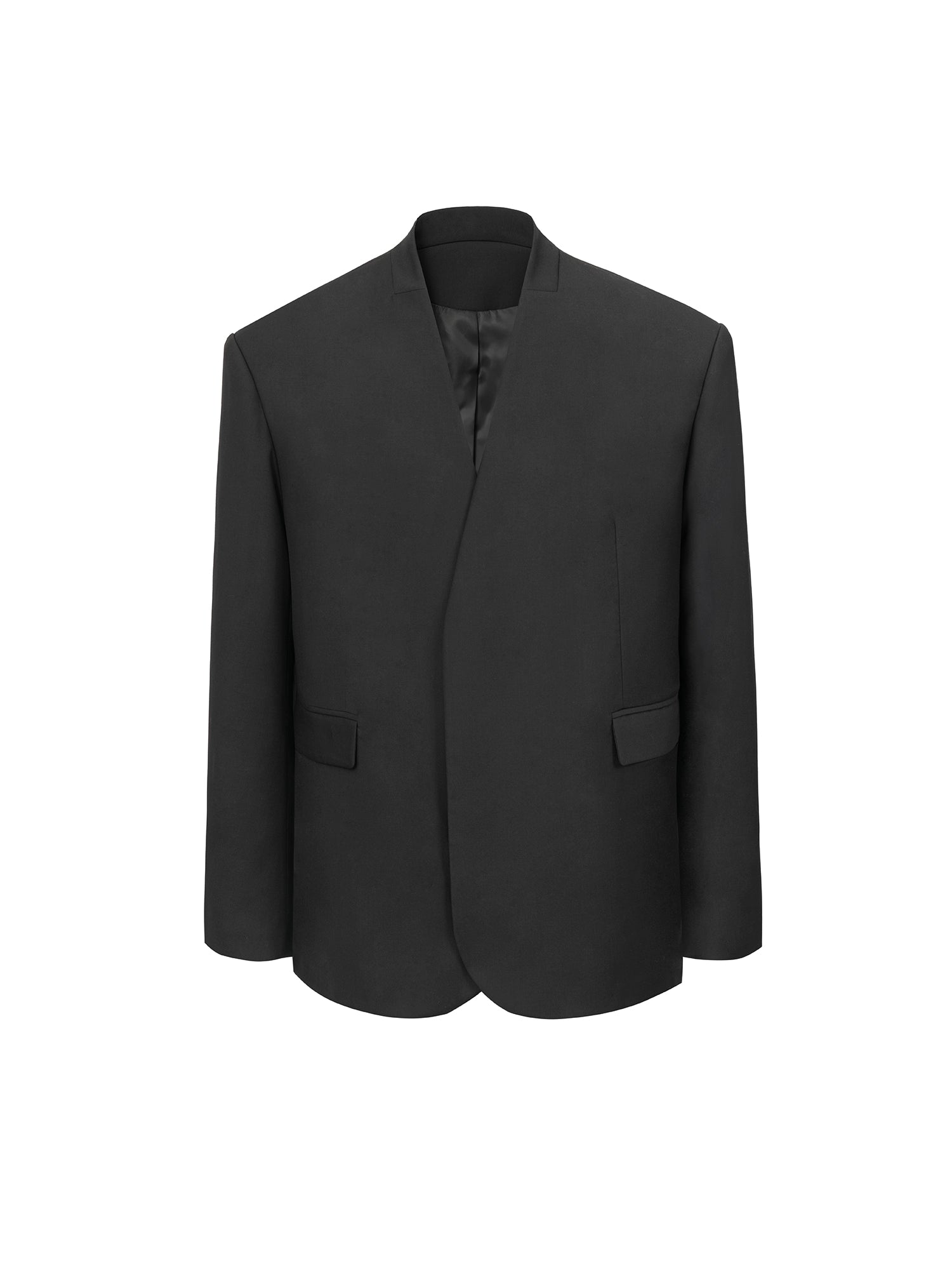 Shadowfold Minimalist Blazer