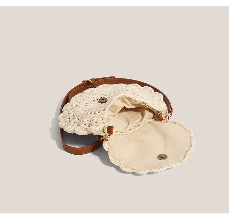 Crochet Scallop Crossbody