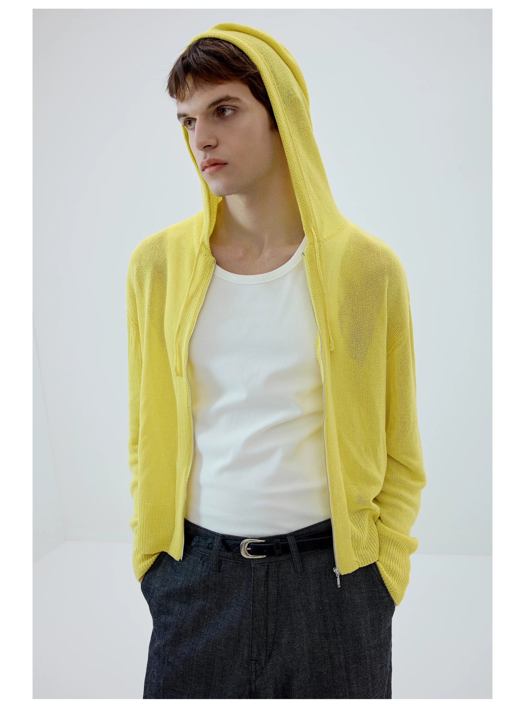 Buttermist Knit Zip Hoodie