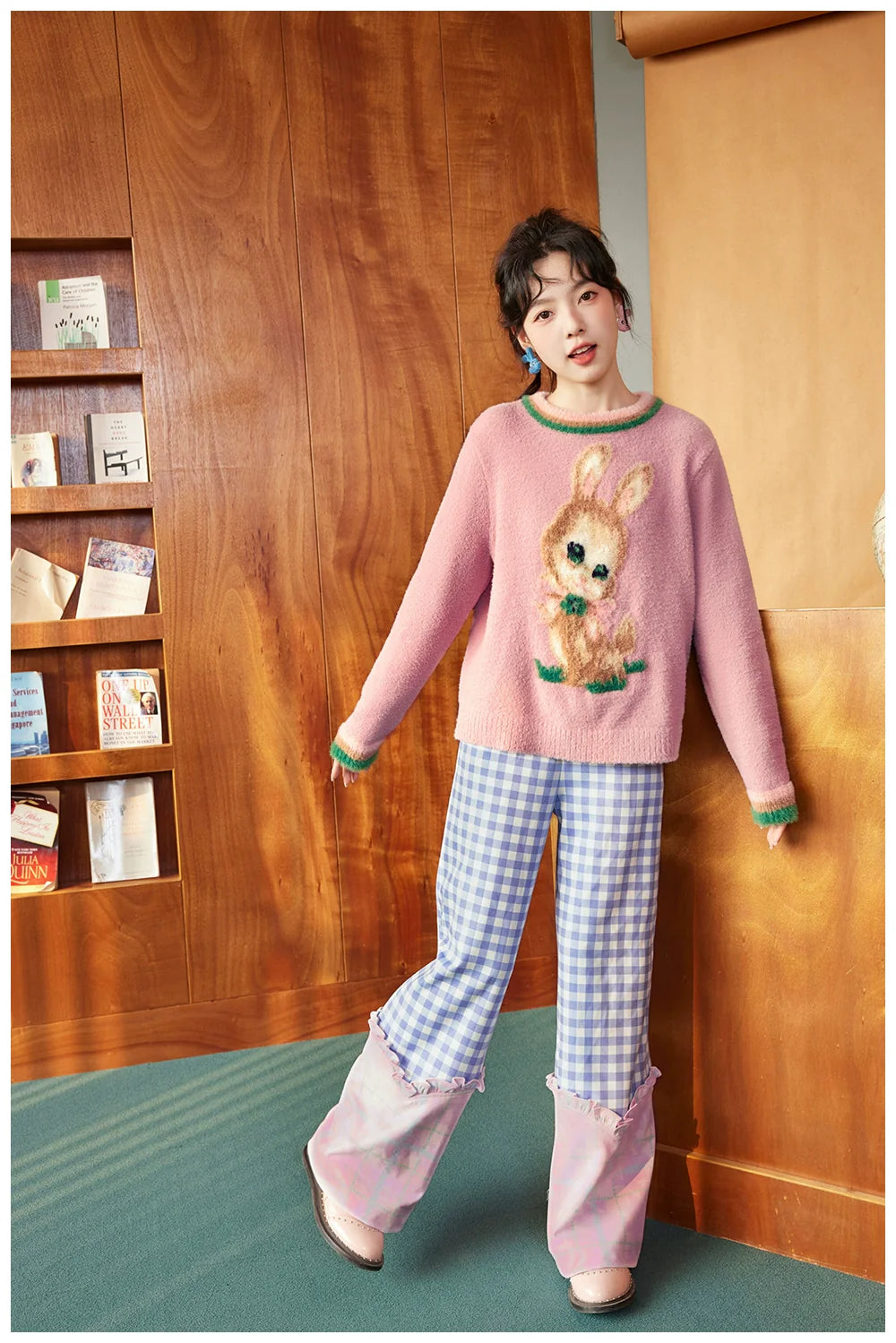 Vintage Bunny Knit Sweater