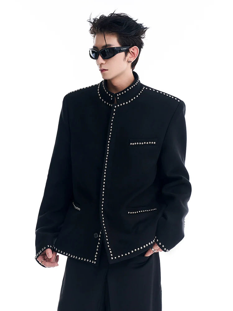 Studded Military Jacket