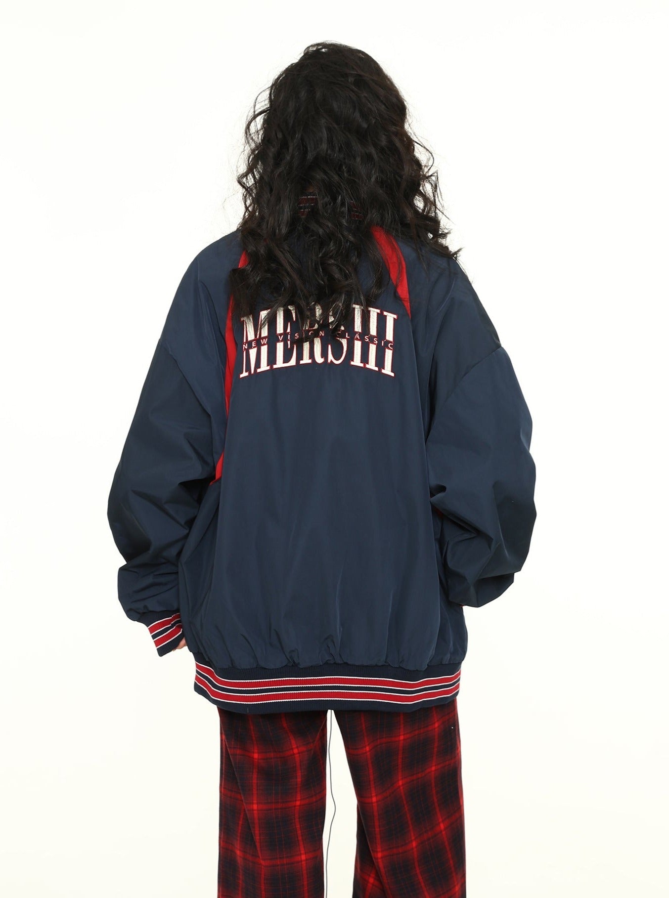 Varsity-Style Bomber Jacket