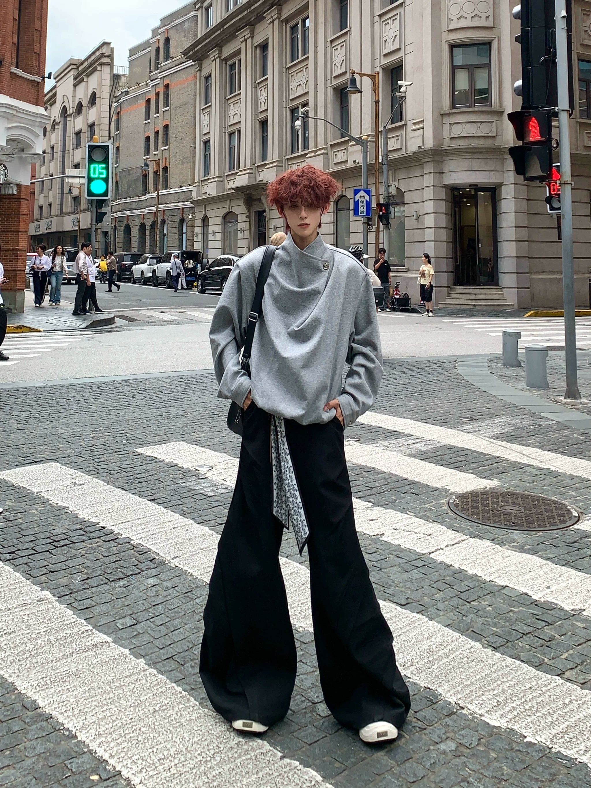 Urban Drape Funnel Sweatshirt