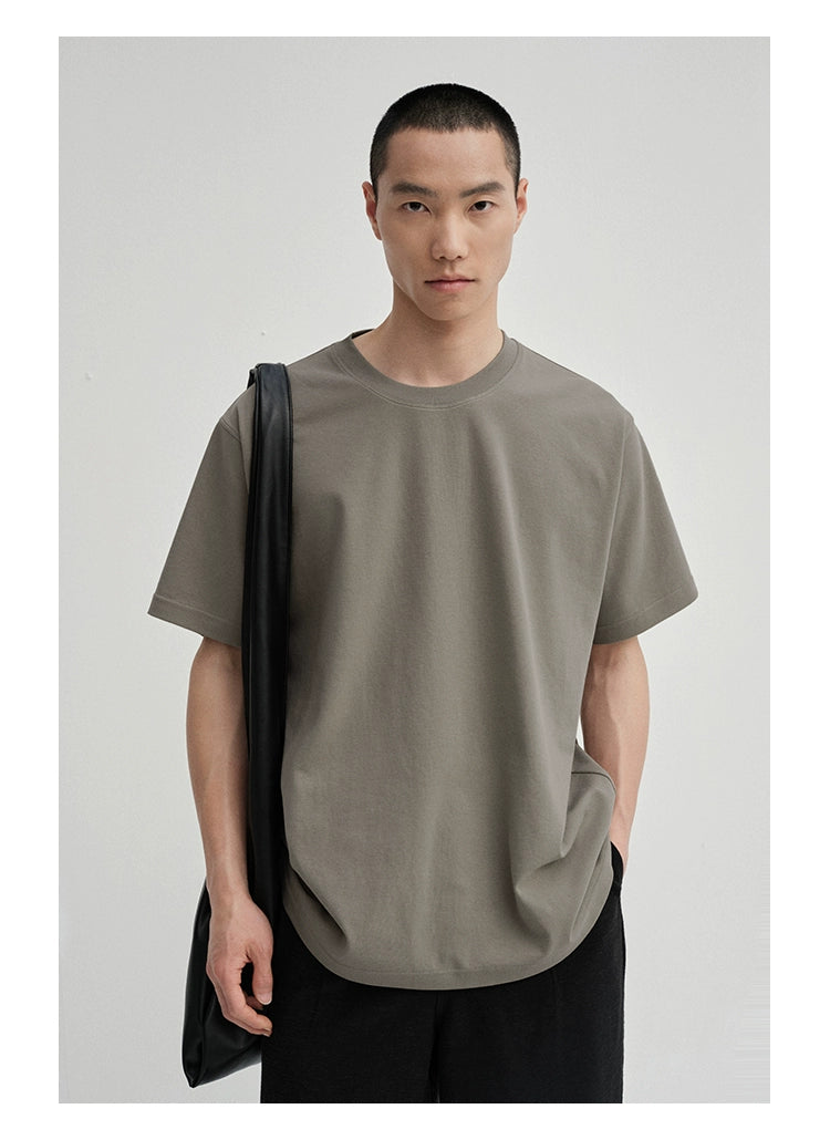 Basic Crew Neck Standard T-Shirt