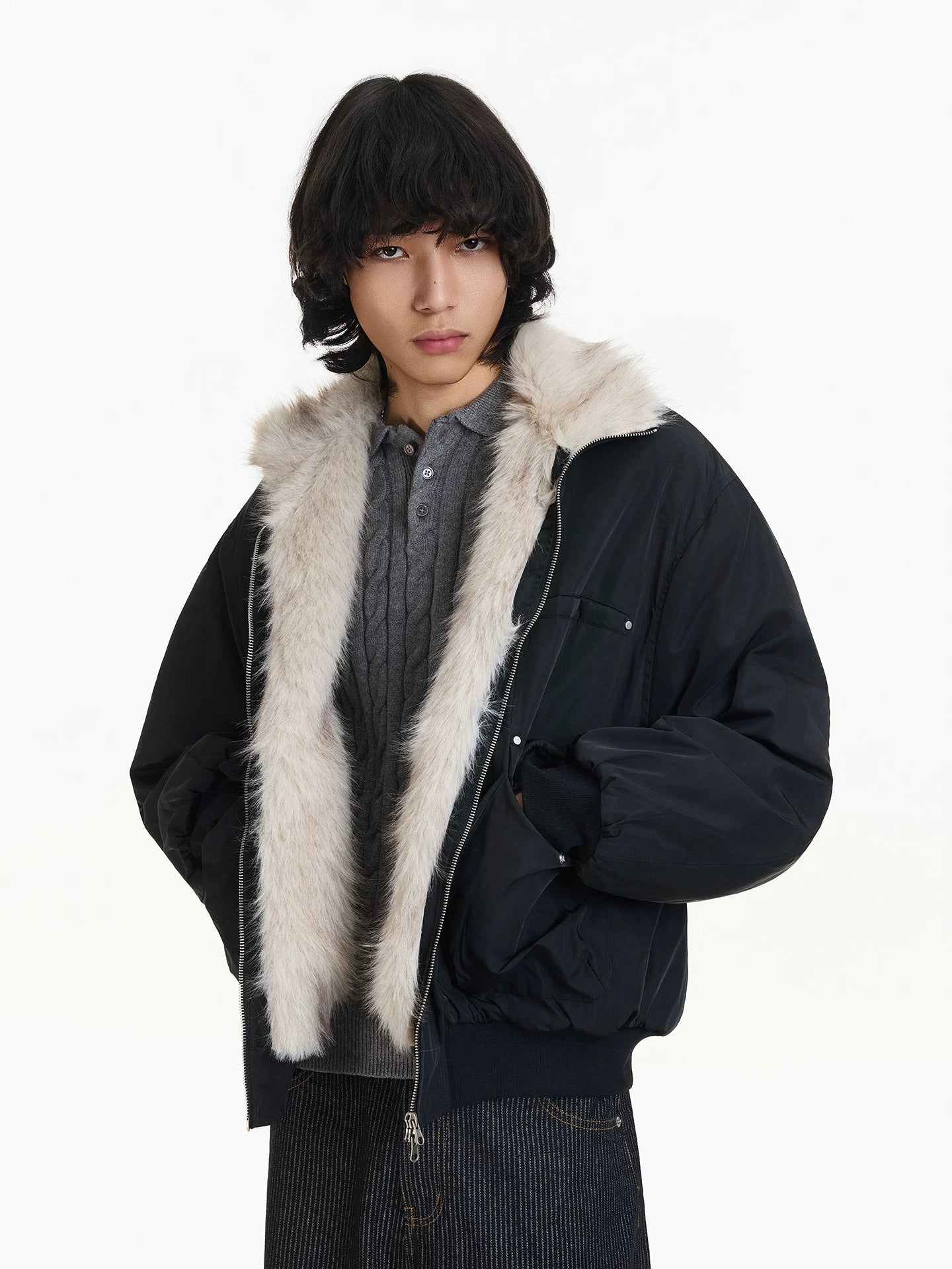 Frostfur Aviator Jacket