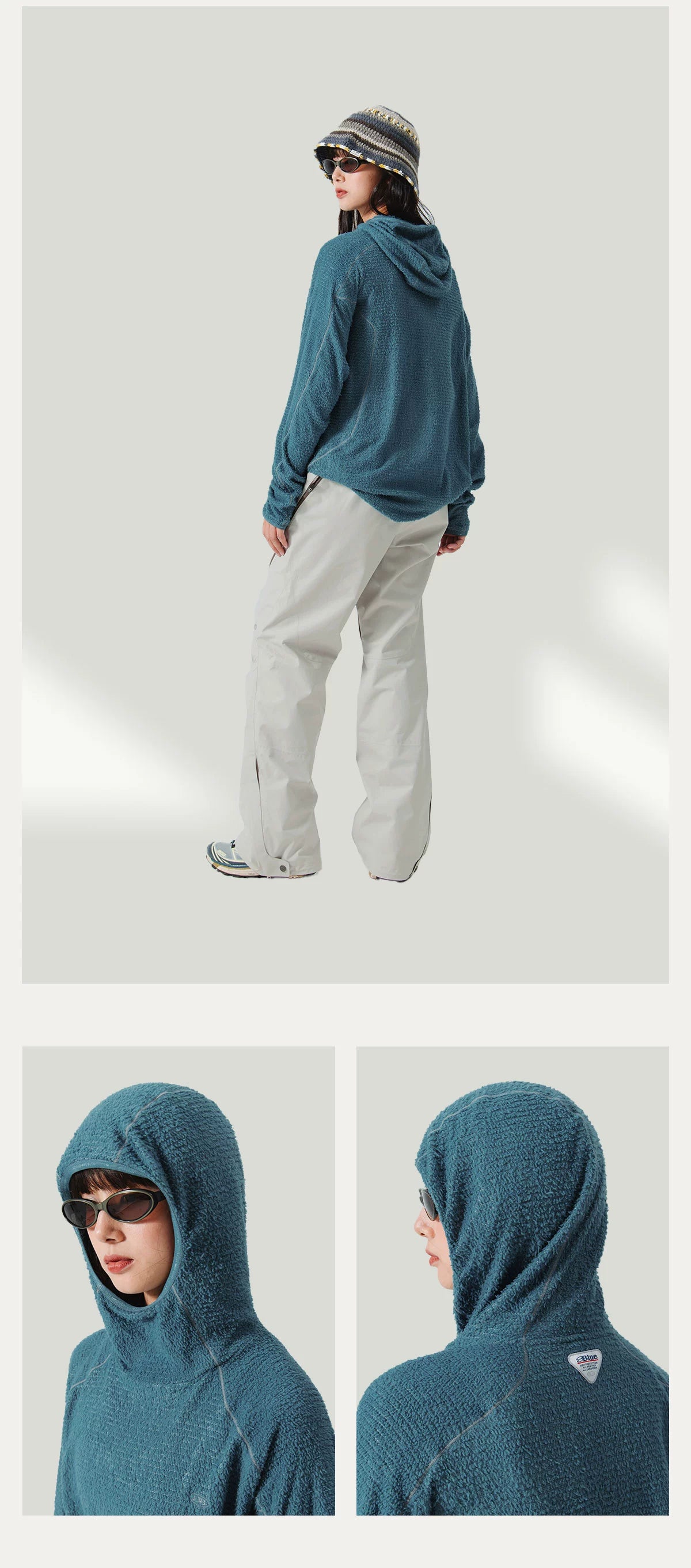 Cozy Fleece Hooded Pullover