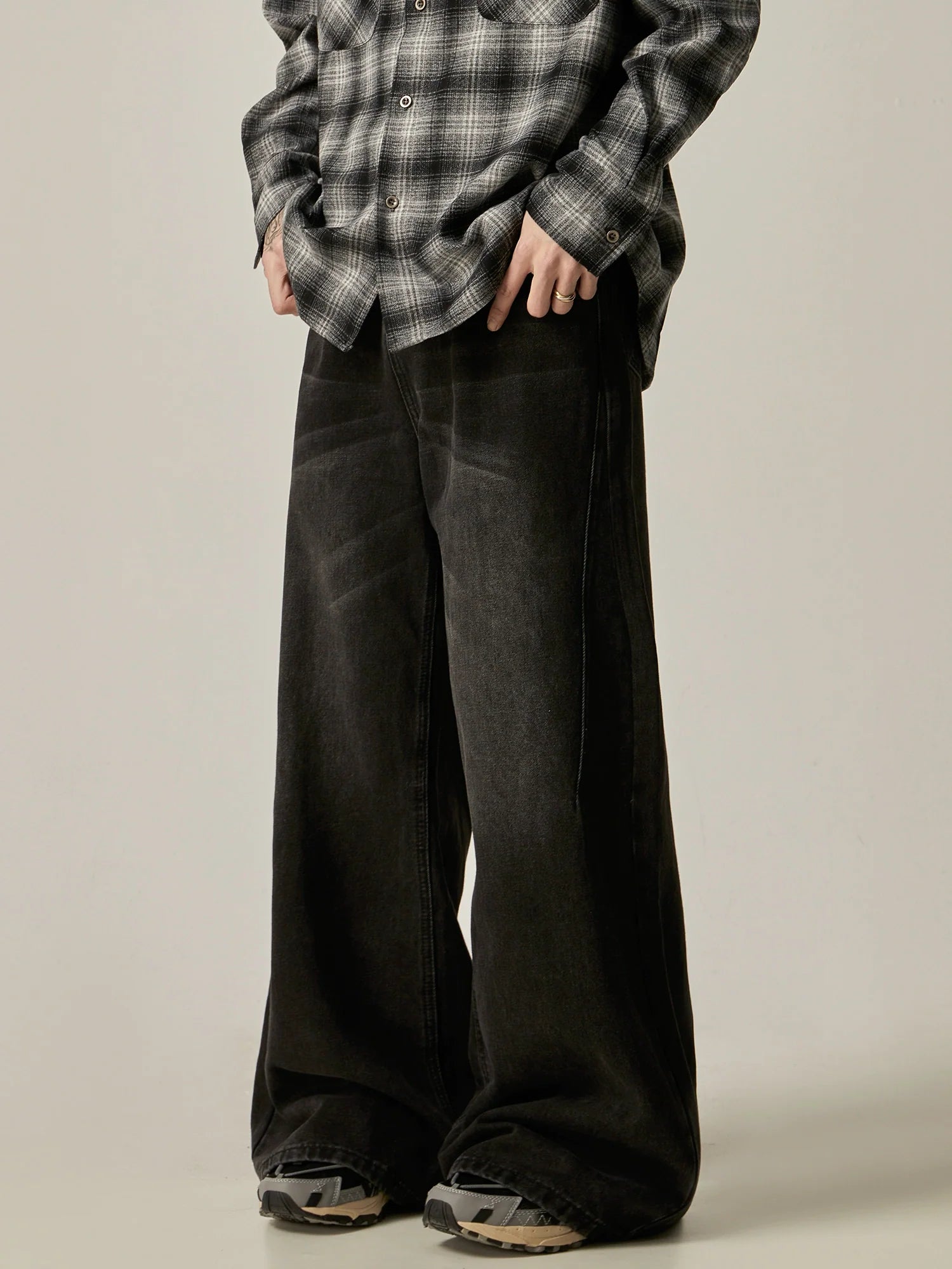 Midnight Flare Ultra-Wide Leg Jeans