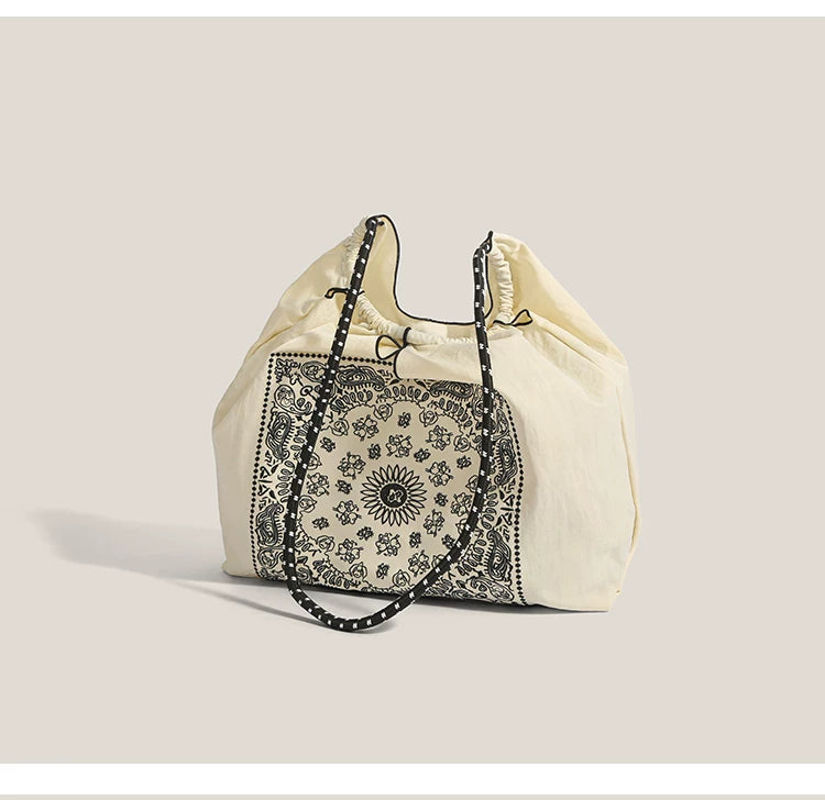 Bandana Bloom Market Tote