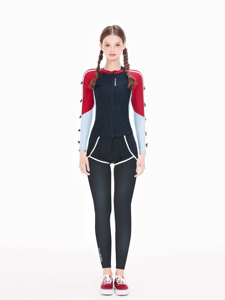Patriot Wave Colorblock Surf Set