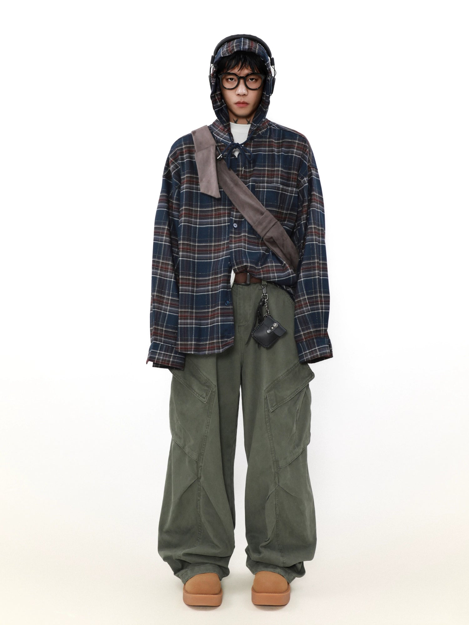 Midnight Scout Hooded Check Shirt