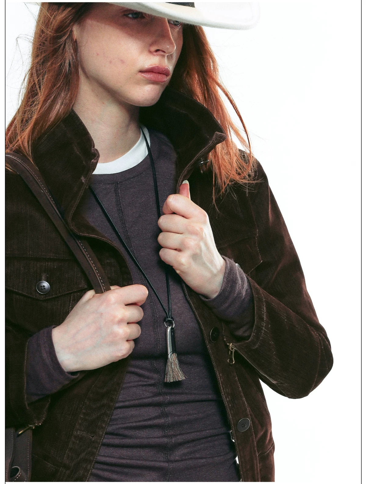 Corduroy Utility Trucker Jacket