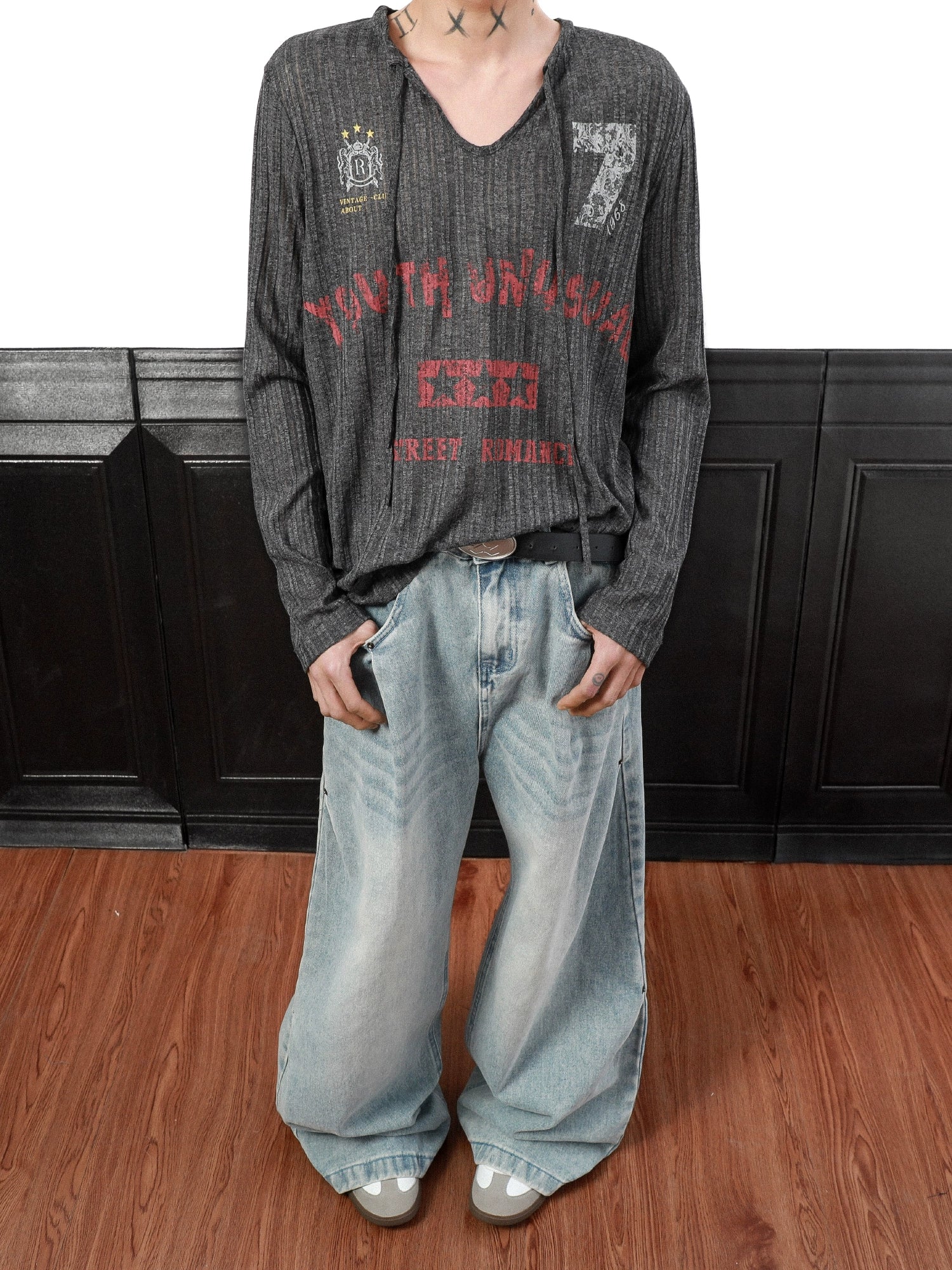 Grunge Street Runner Knit Top