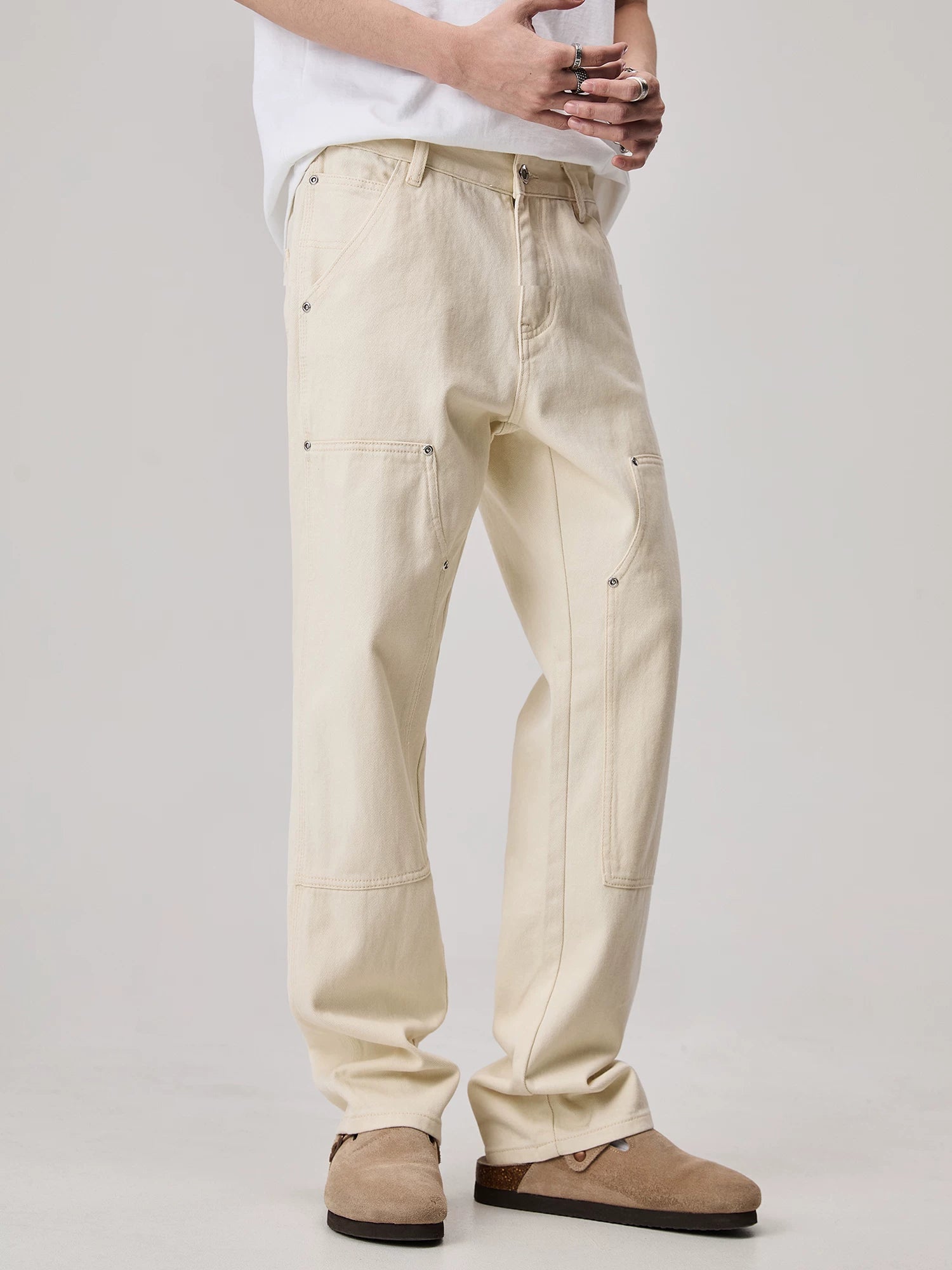 Rivetline Straight Carpenter Pants