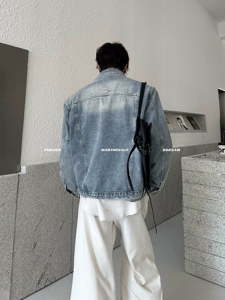 Skyline Chevron Denim Jacket