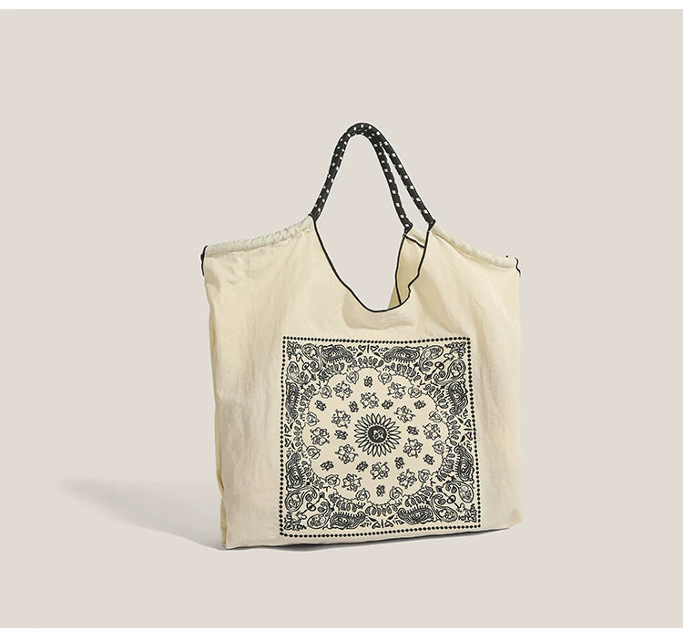 Bandana Bloom Market Tote