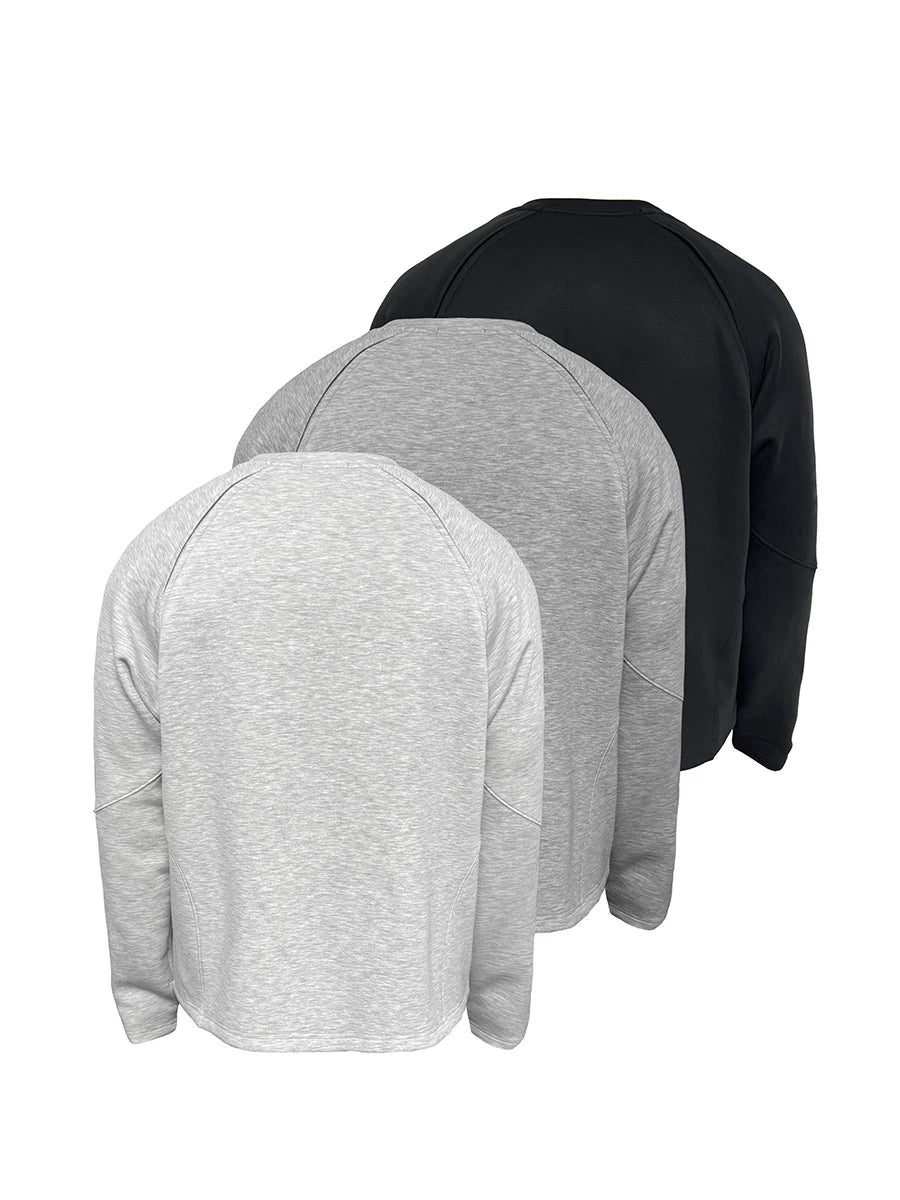 Panelled Crewneck Sweatshirt