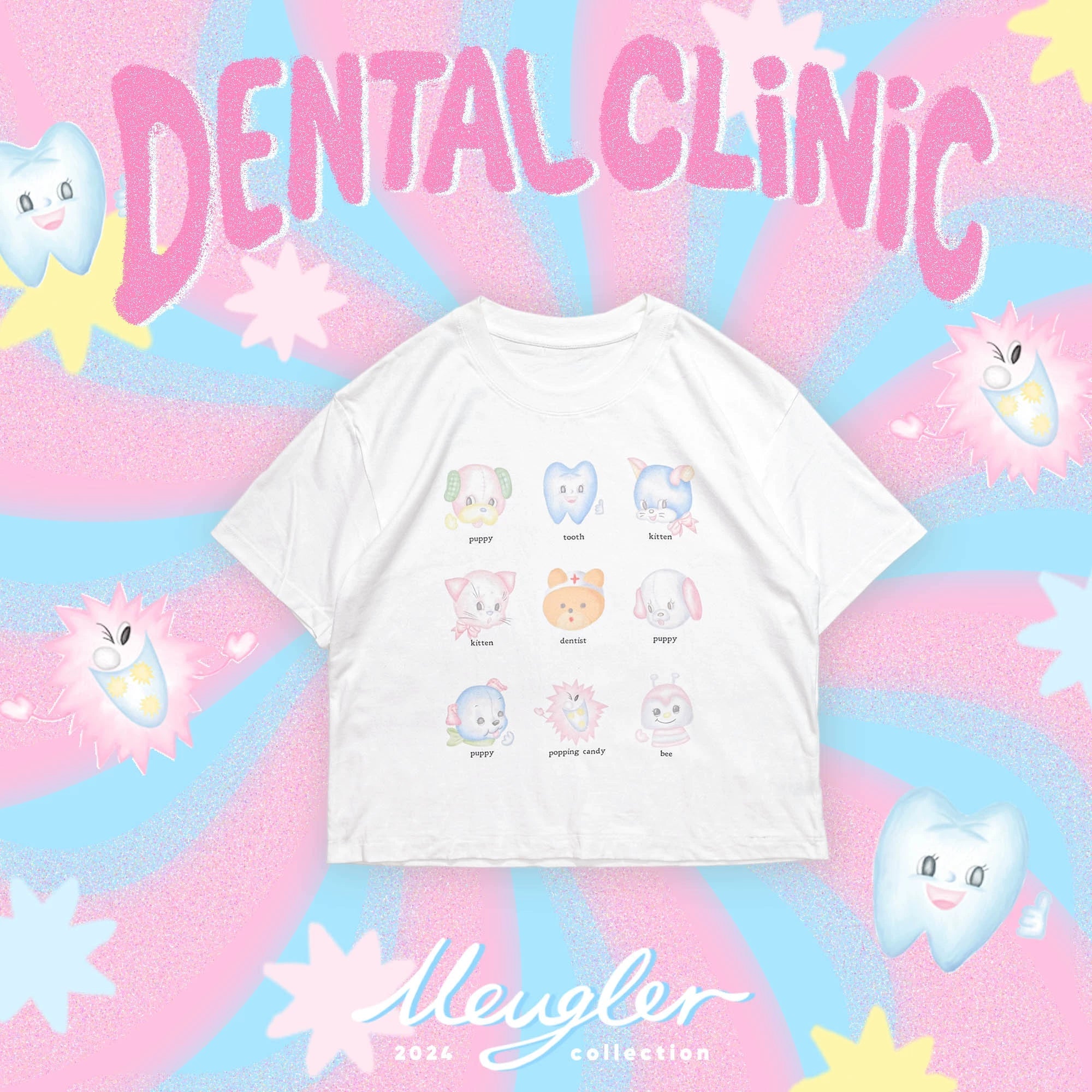Kawaii Character T-shirt