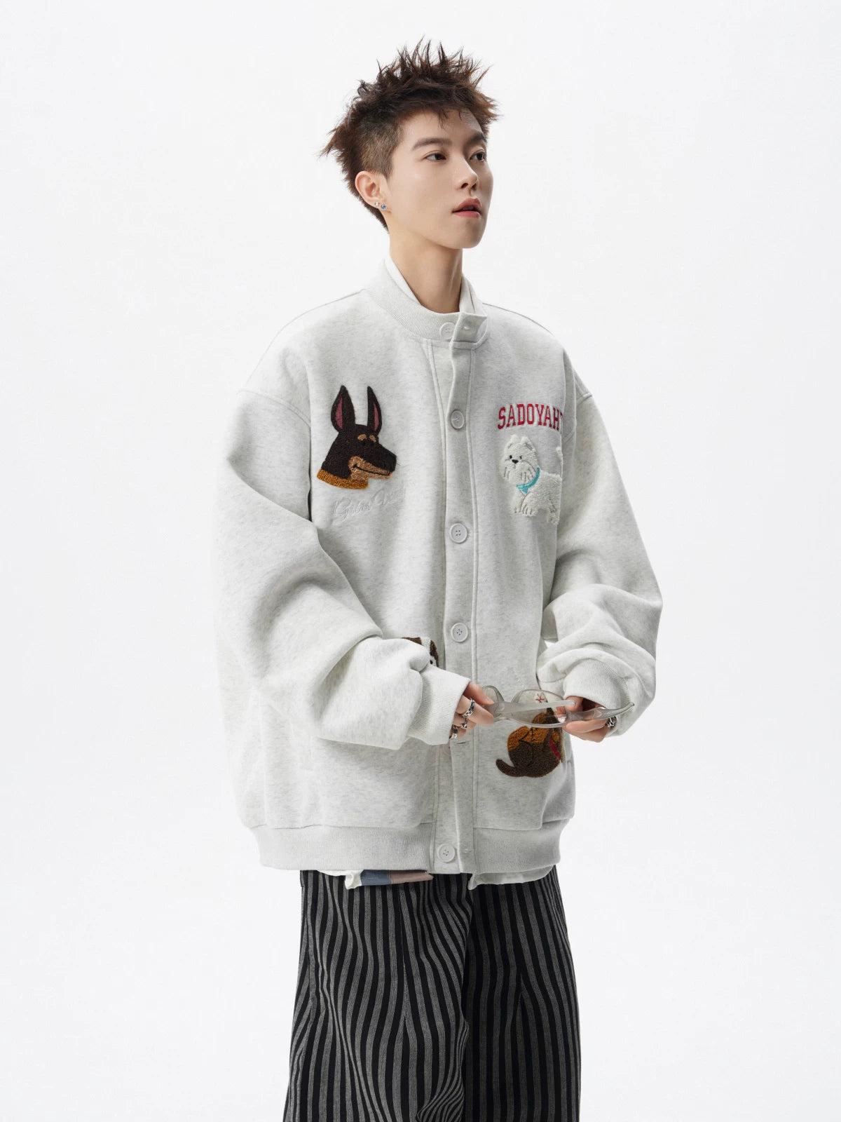 Puppy Parade Fleece Coach Jacket