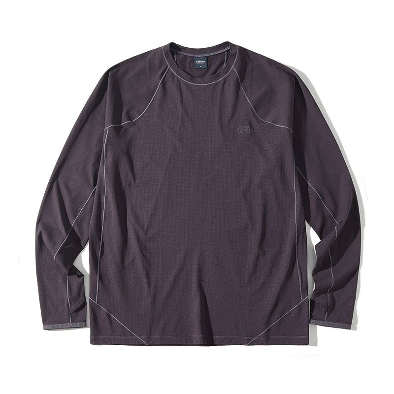 Textured Crewneck Performance Sweatshirt