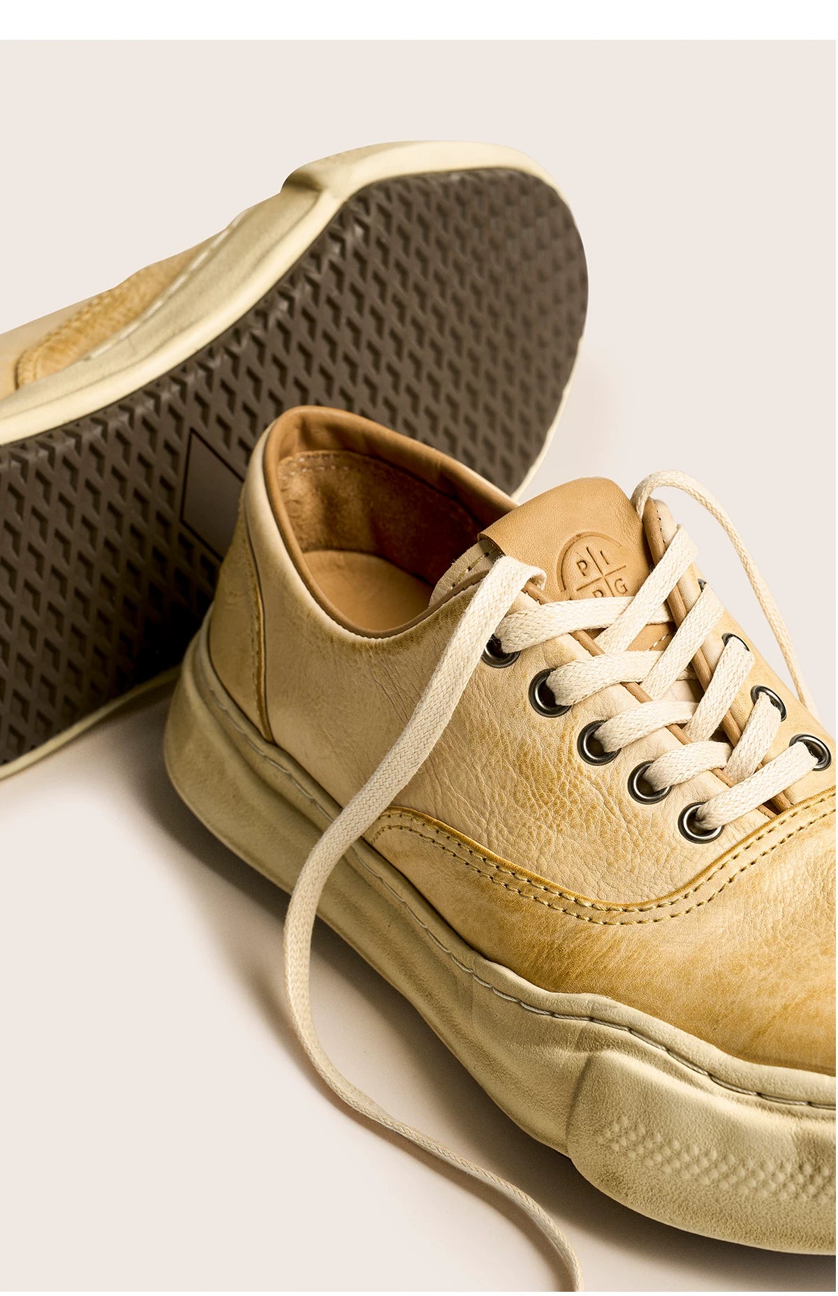 Distressed Washed Sneakers Retro Dissolved Shoes