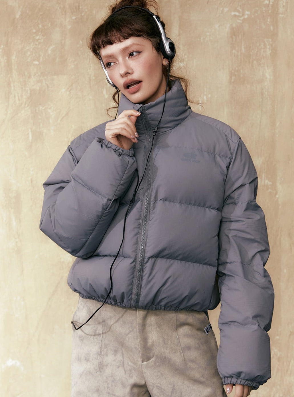 Urban Short Style 90Fil Puffer Jacket - chiclara