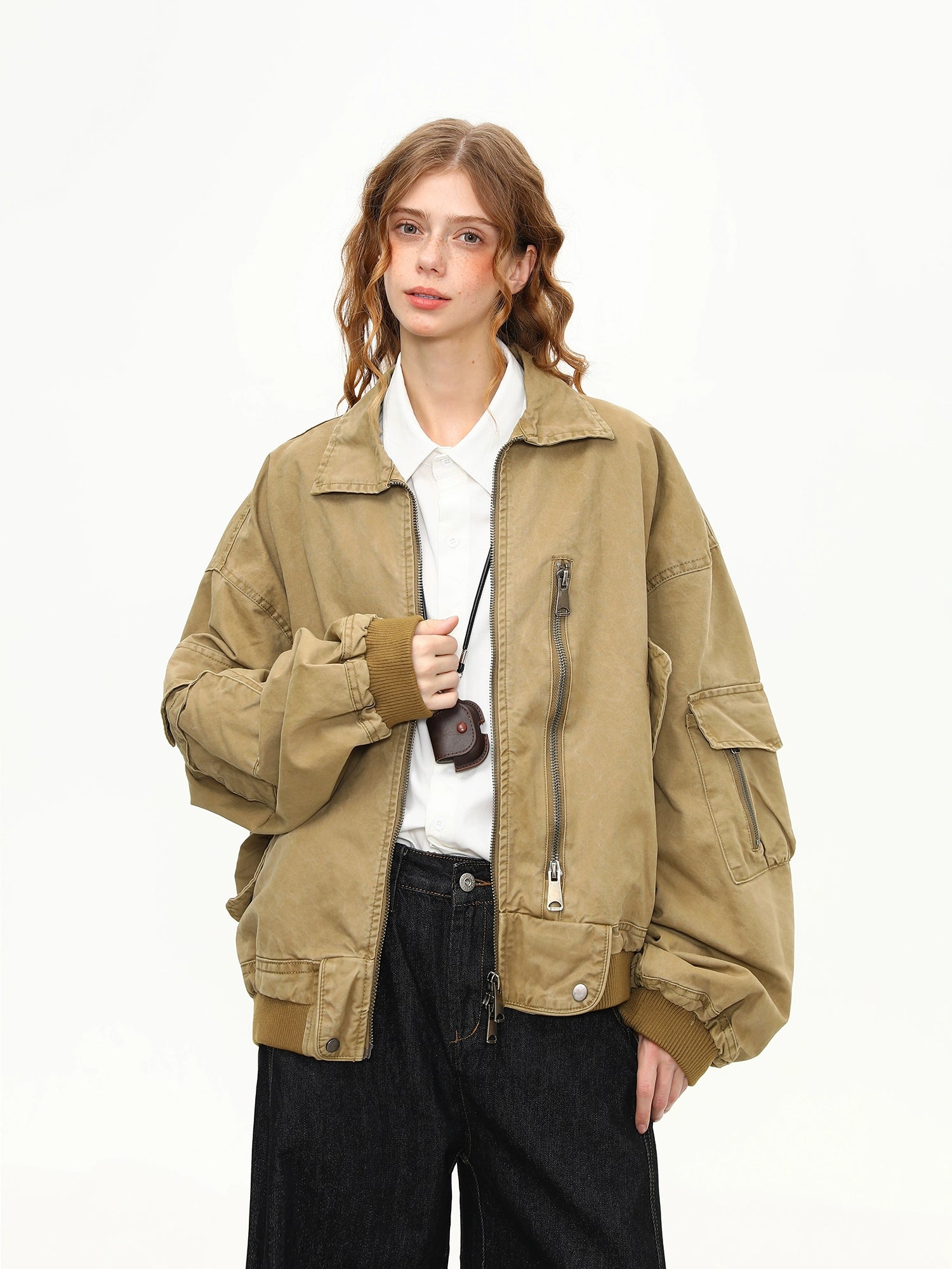 Desert Patrol Utility Bomber Jacket