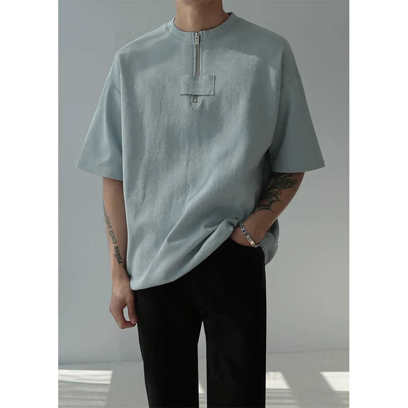 Polar Zipfront Minimal Tee