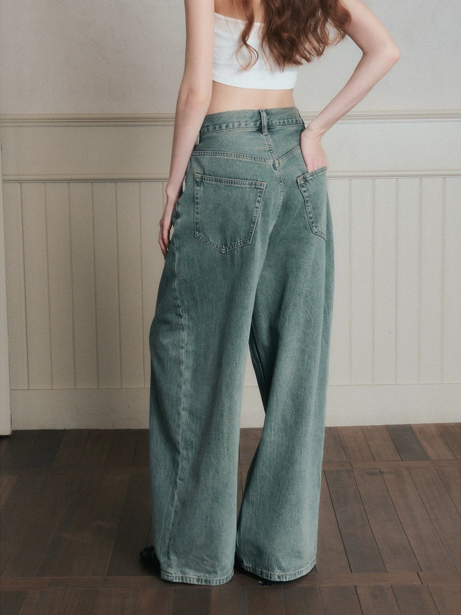 Vintage Drift Wide-Leg Jeans