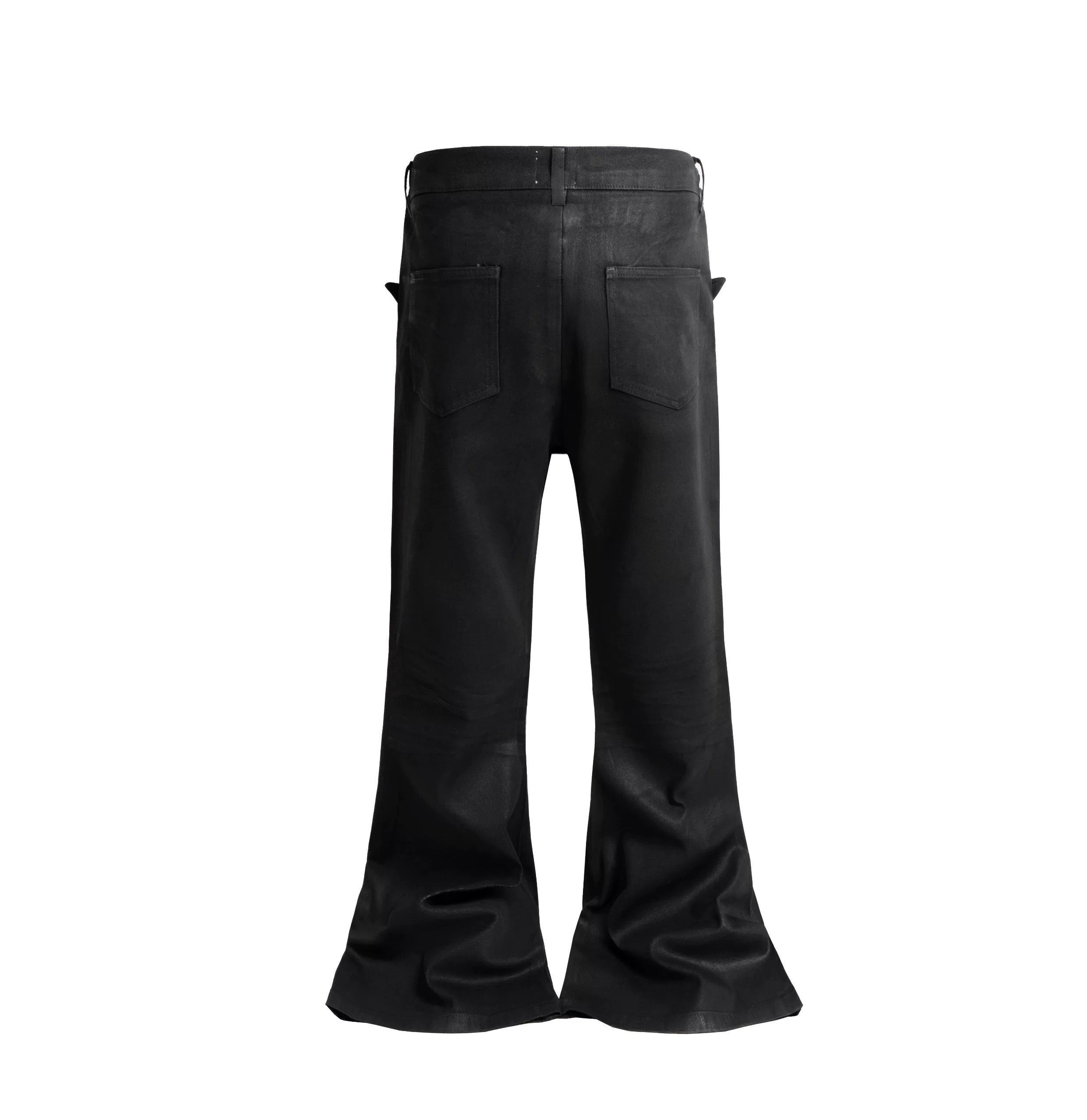 Onyx Relay Multi‑Snap Stacked Jeans
