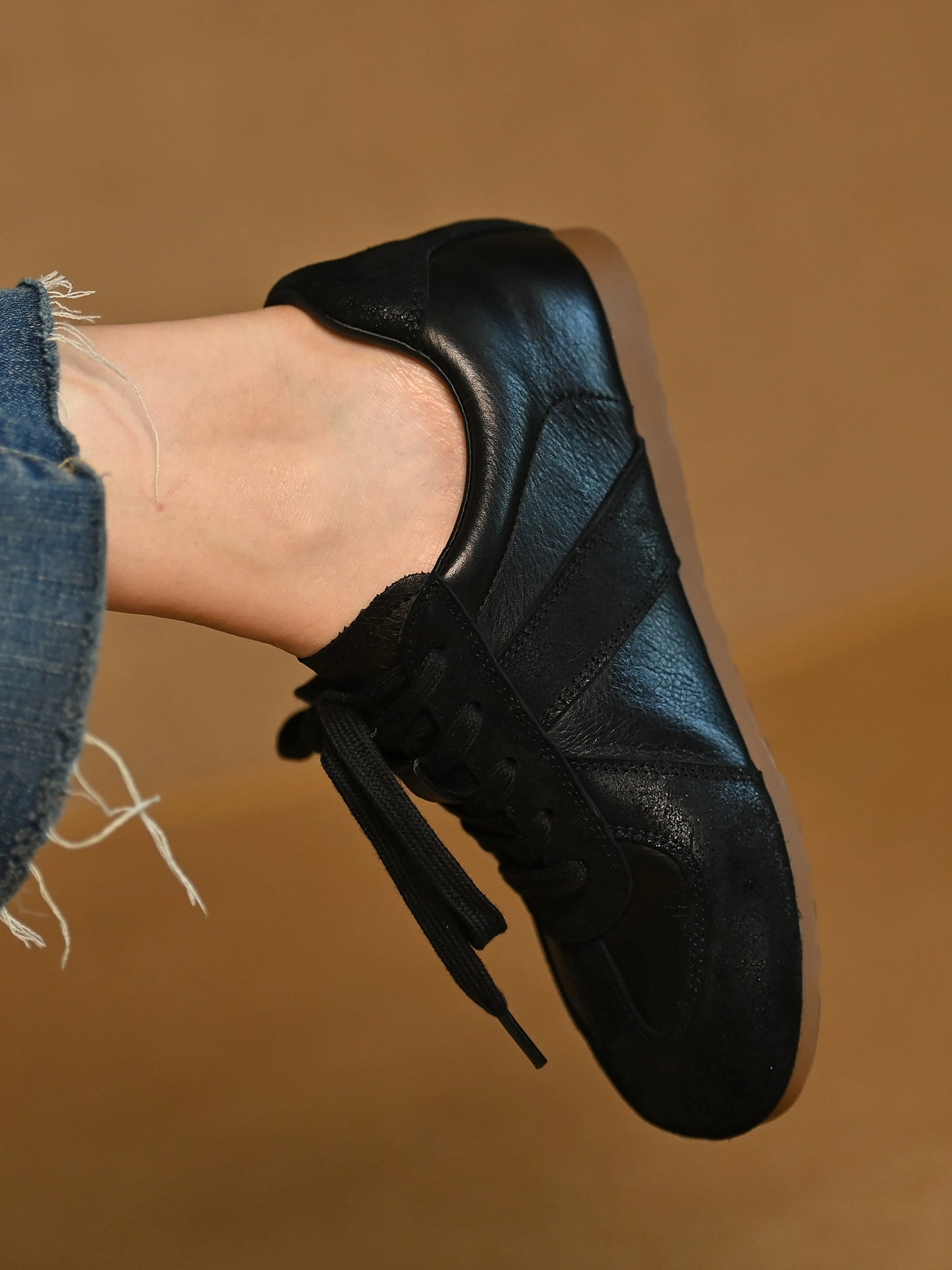 Midnight Shadow Luxe Sneaker