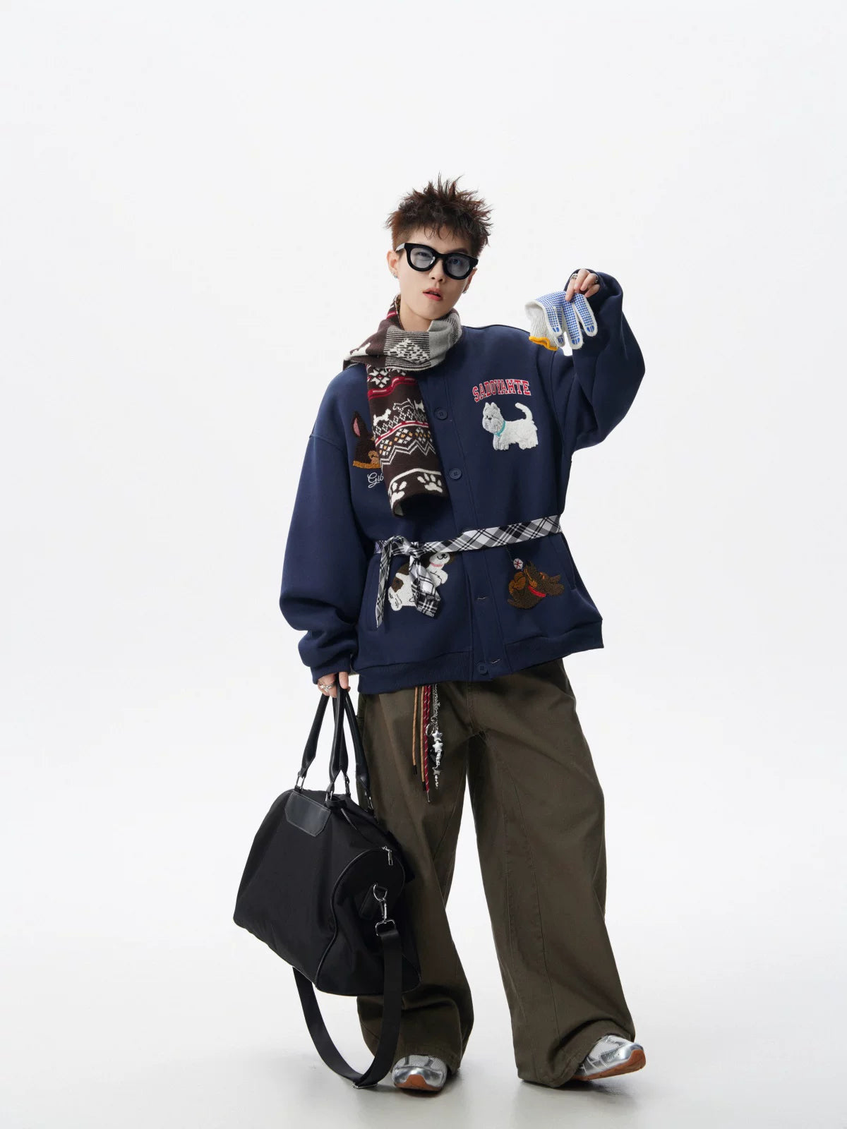 Puppy Parade Fleece Coach Jacket
