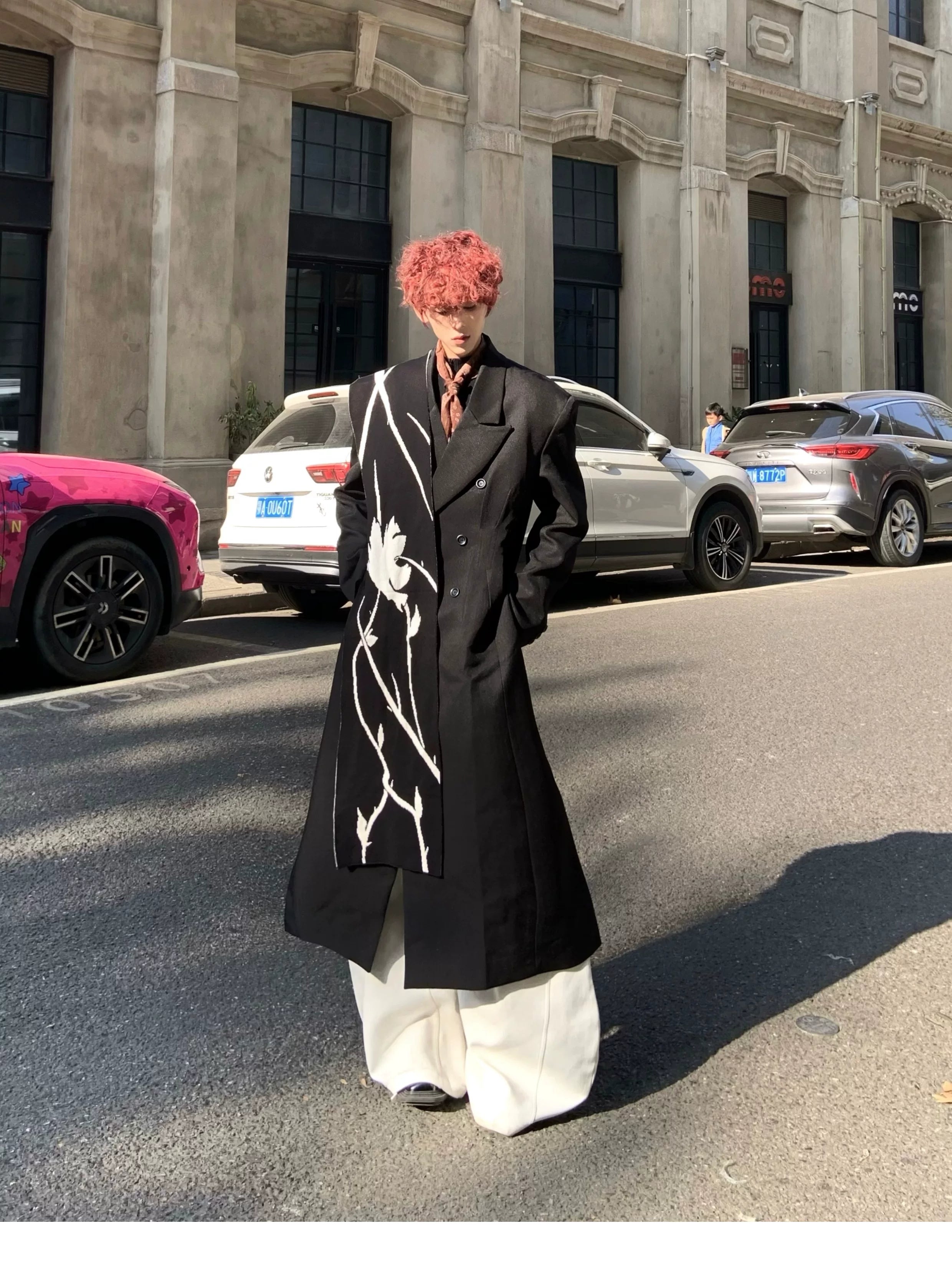 Midnight Boulevard Long Trench Coat