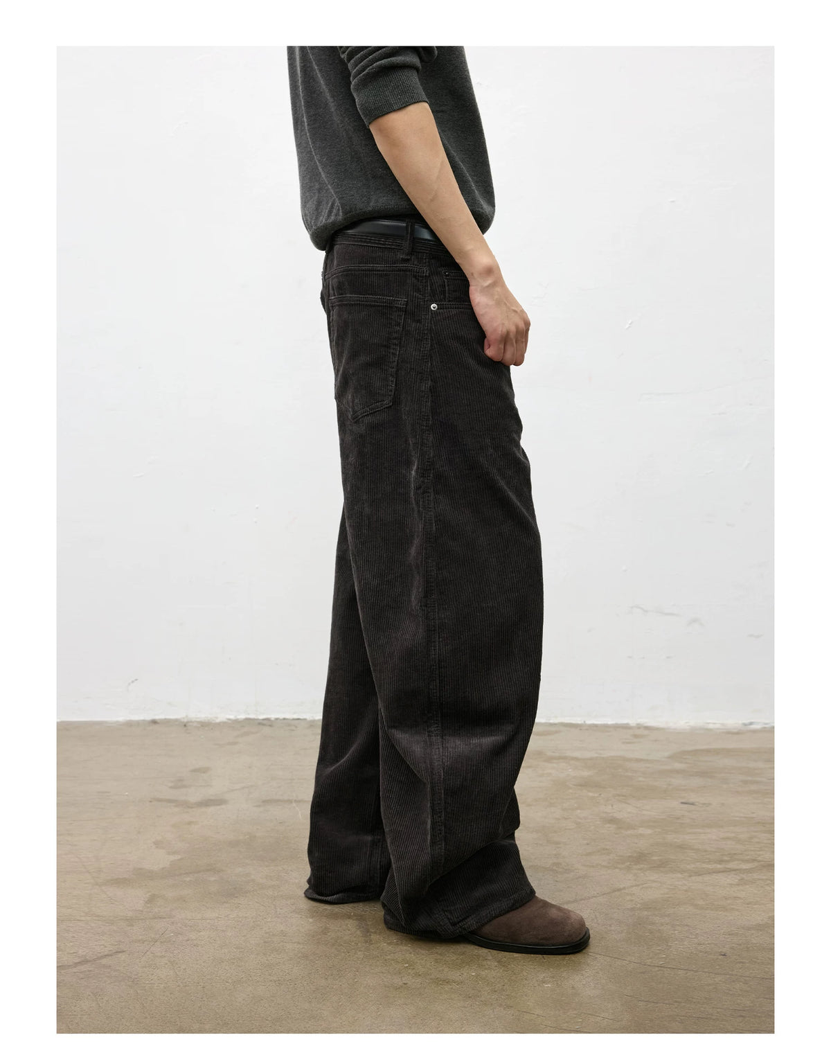 Marlow Wide-Leg Corduroy Trousers