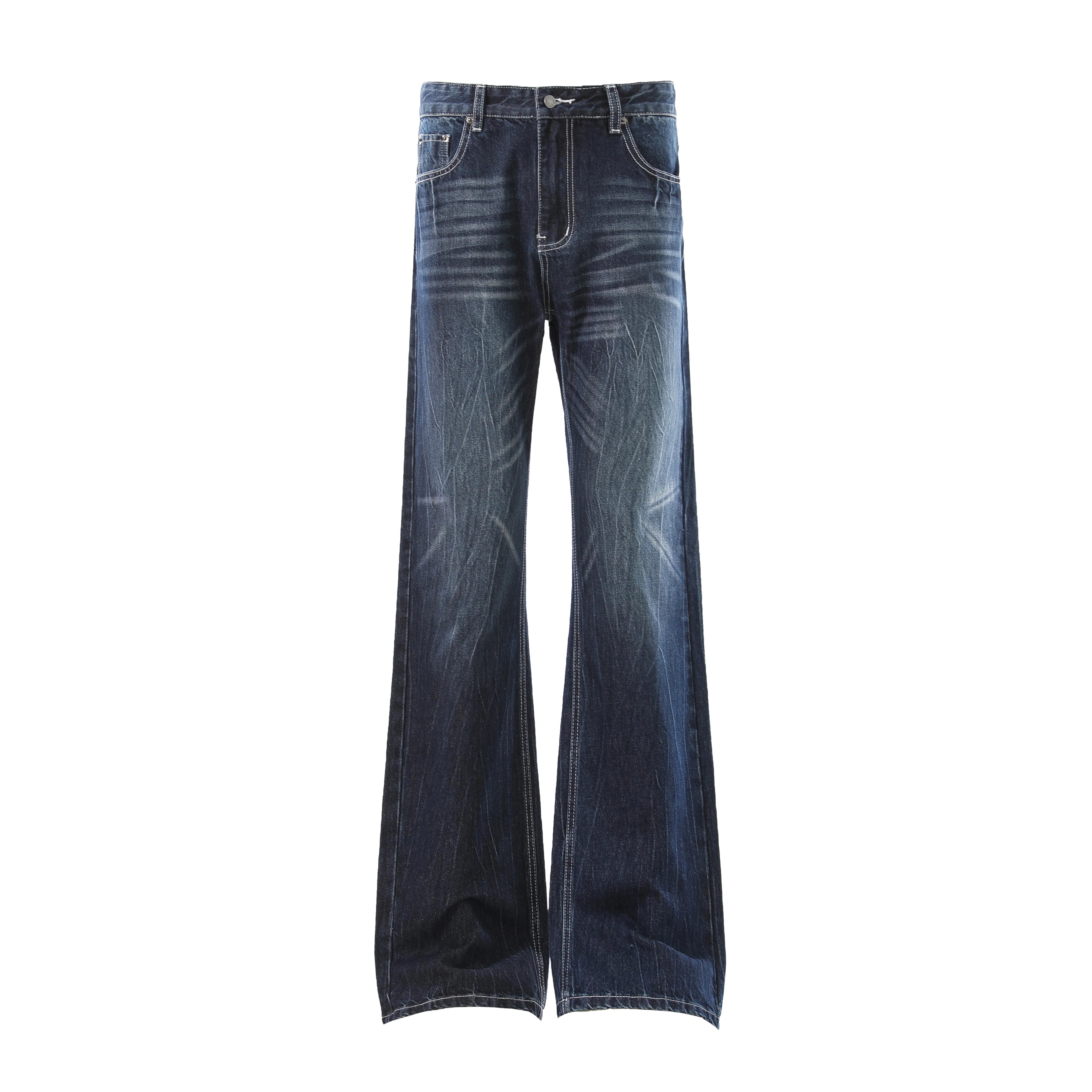 Echo Fade Wide‑Leg Jeans