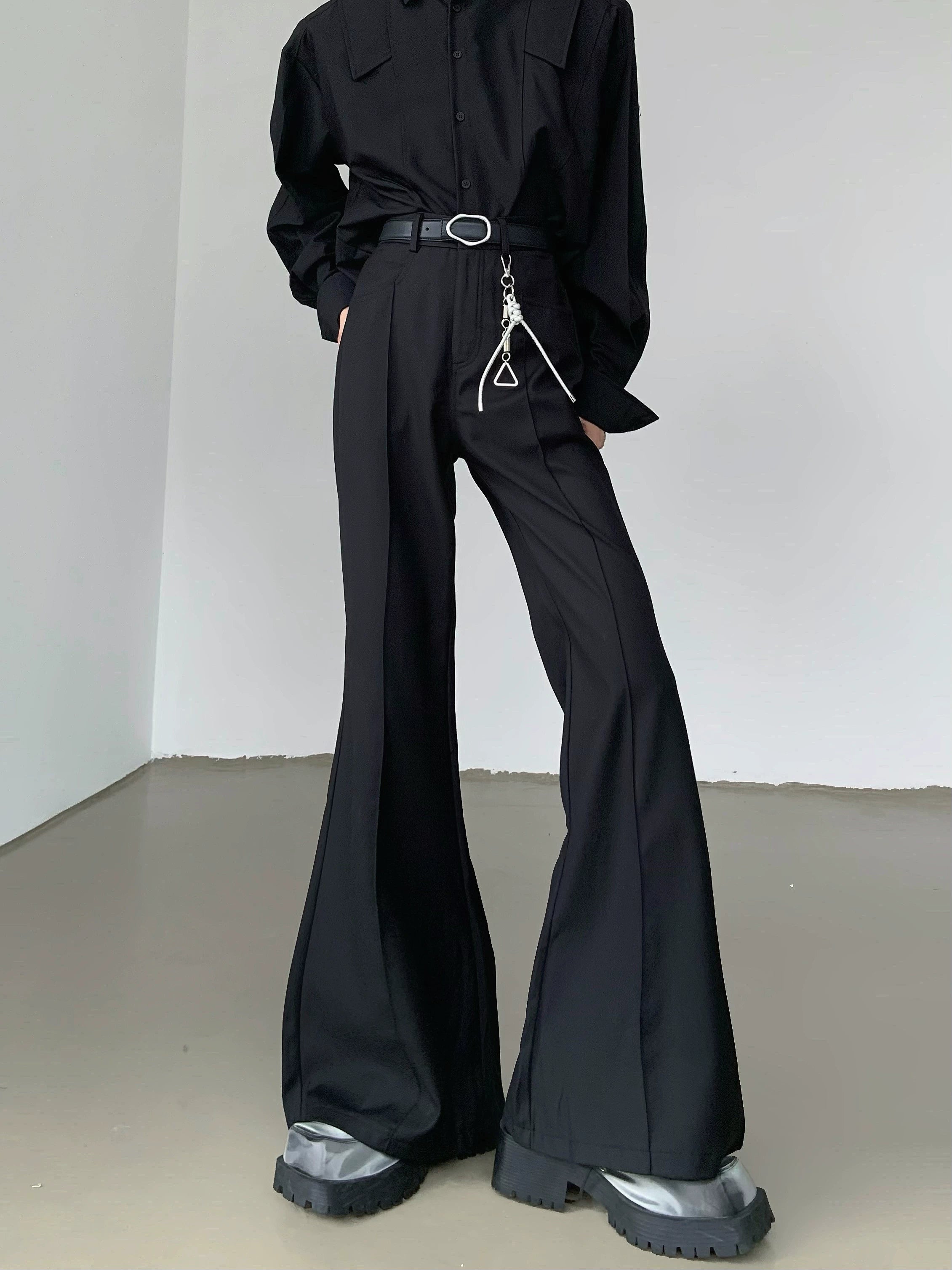 Prism Line Flare Trousers