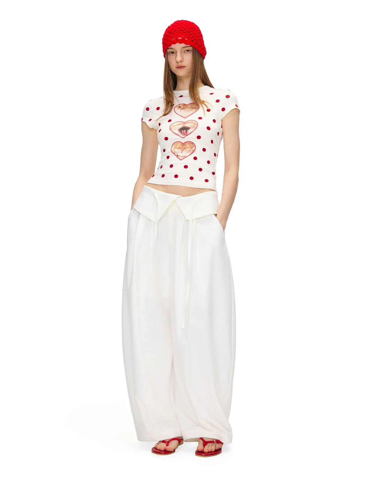 Heartfelt Whisker Dots Tee