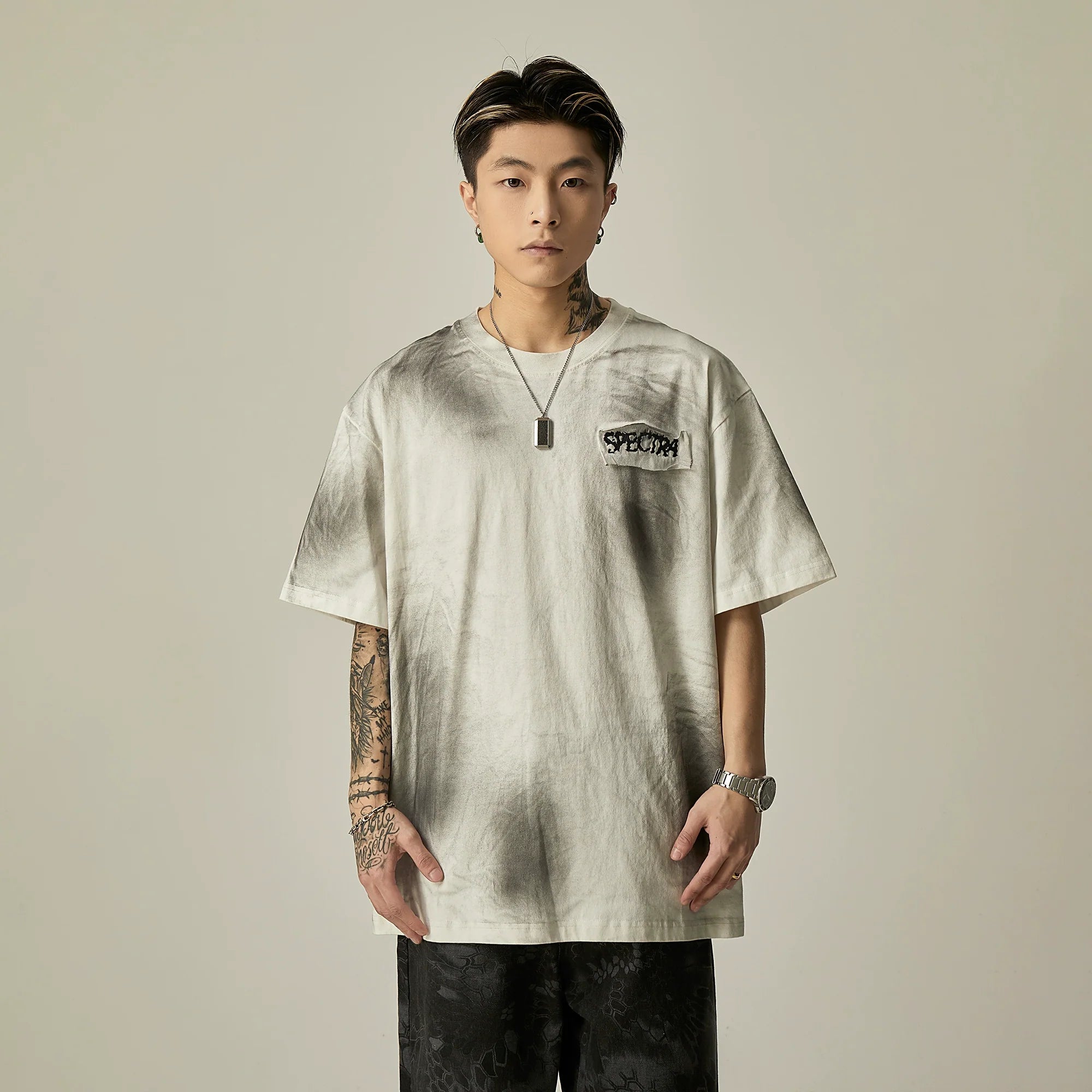 Faded Ombre Streetwear Tee