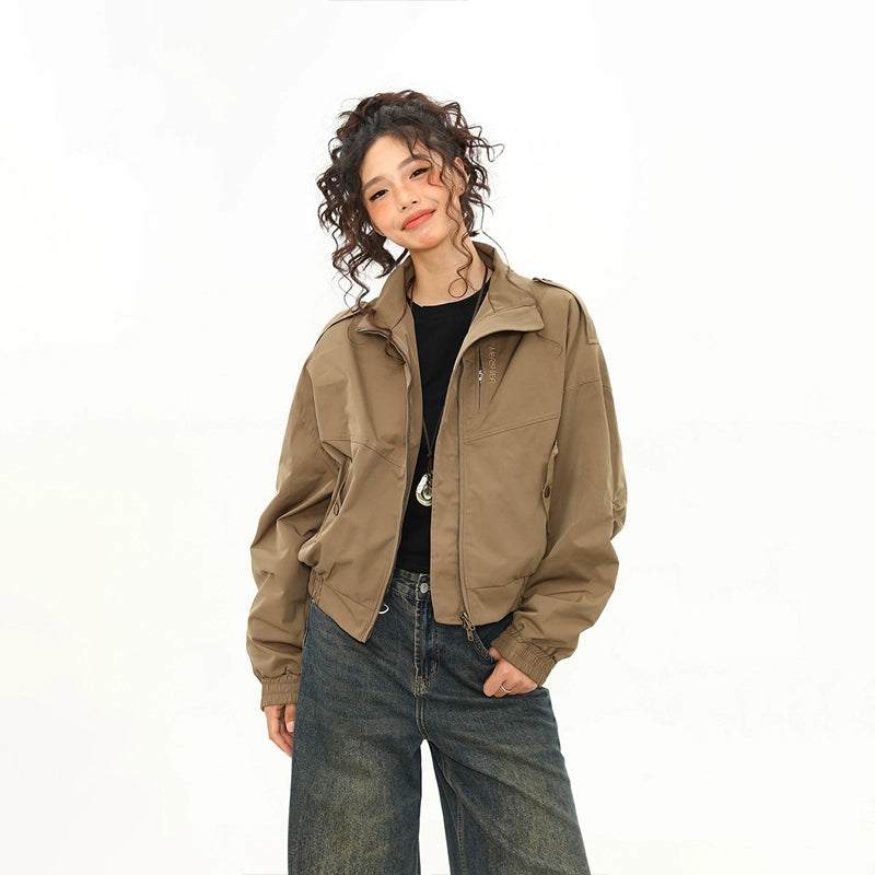Sahara Scout Cropped Utility Jacket