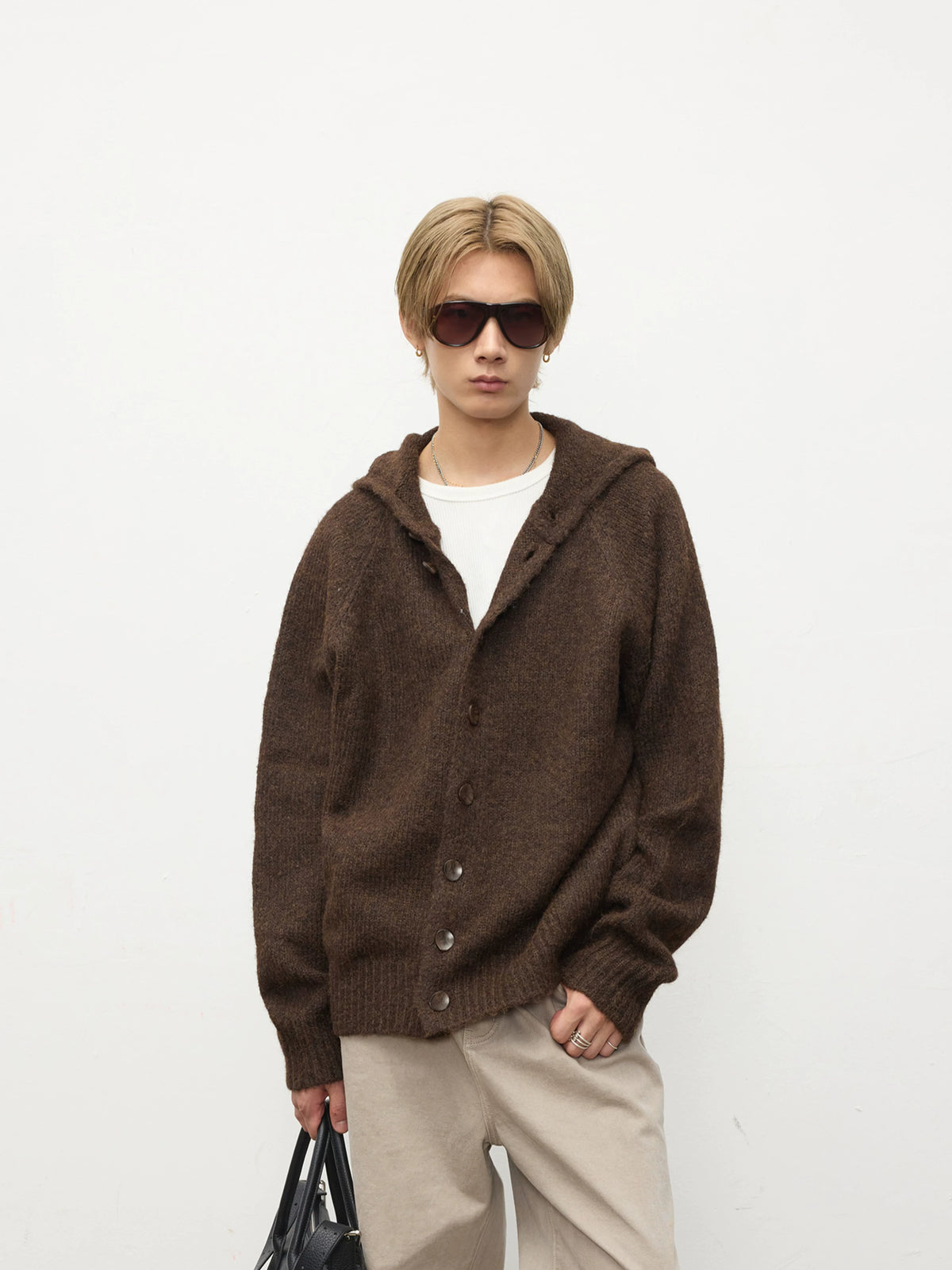 Cloudmoor Hooded Knit Cardigan