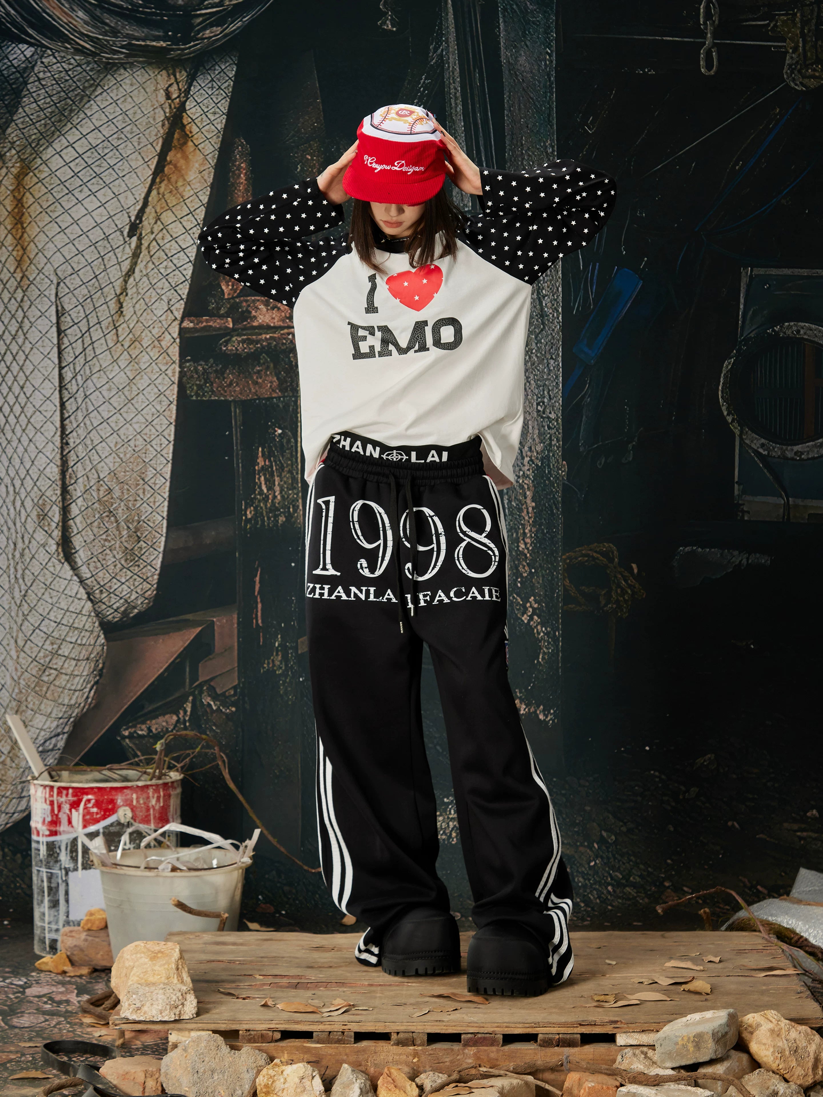 Midnight Track 1998 Graphic Sweat Pants